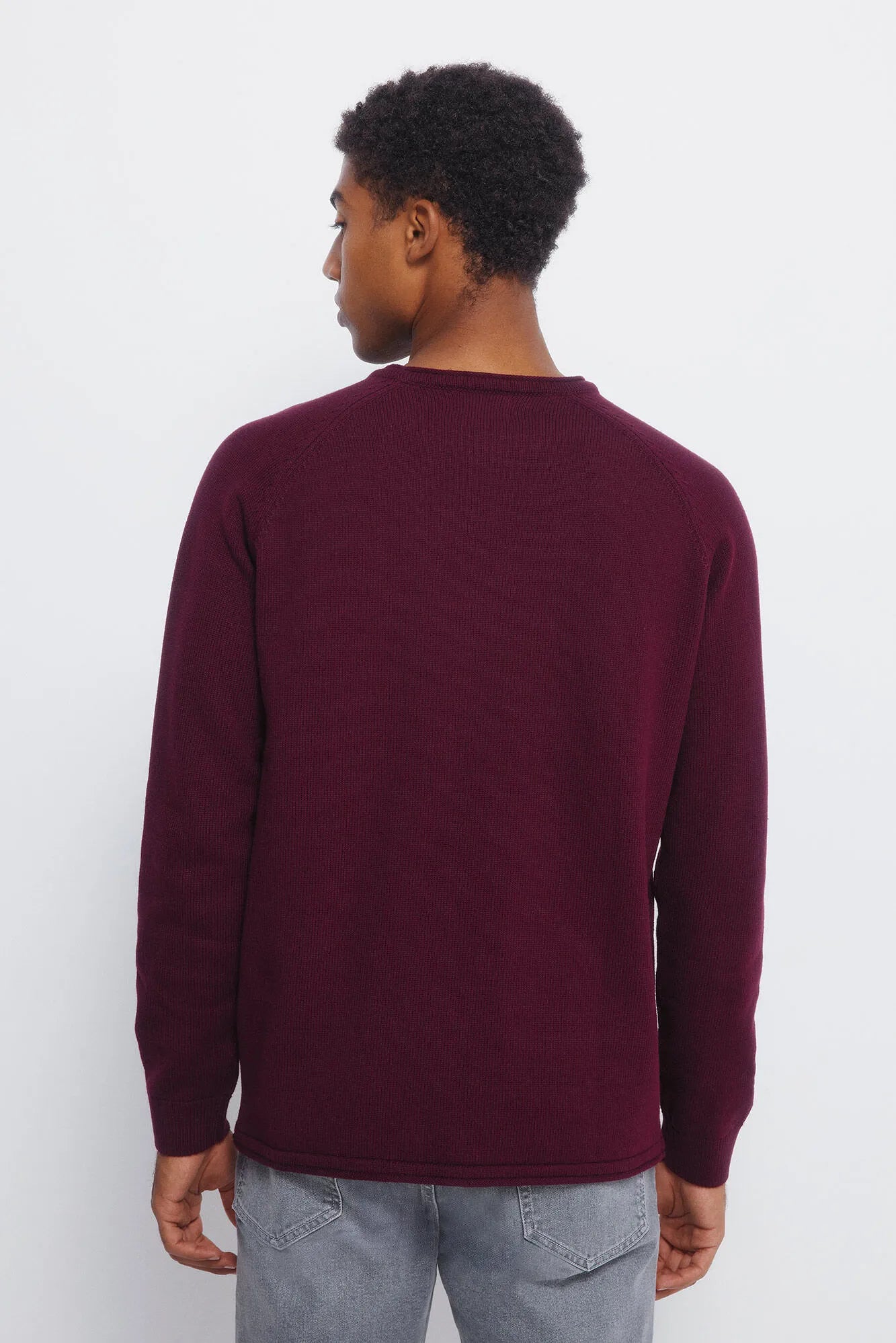 Springfield_pink_Plain Neck -Neck Jumper_0032270_69_04