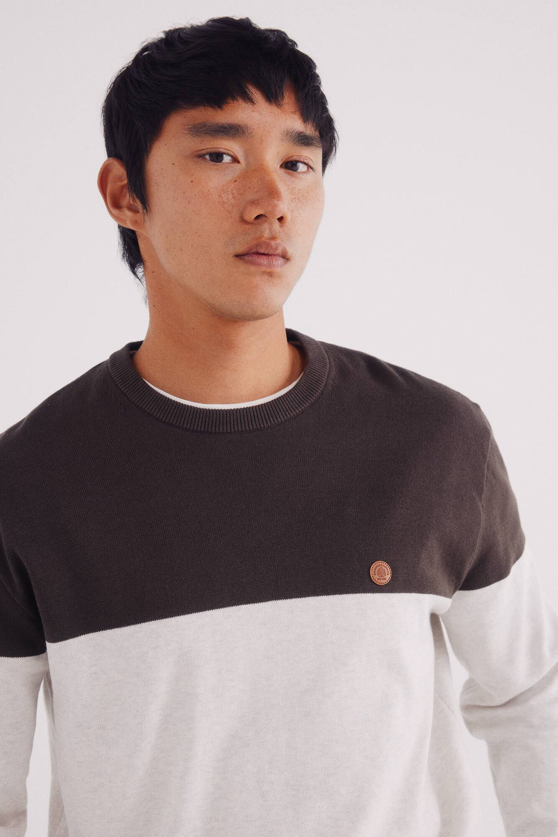 Springfield_Sand_Basic Color Block Jumper_0062734_38_02