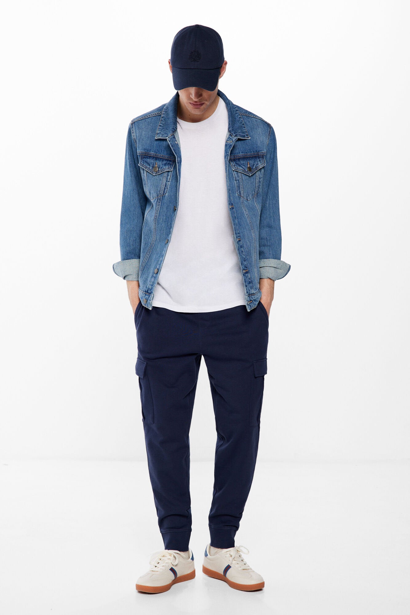 Blue Cargo Style Sweatpants_0097354_11_01