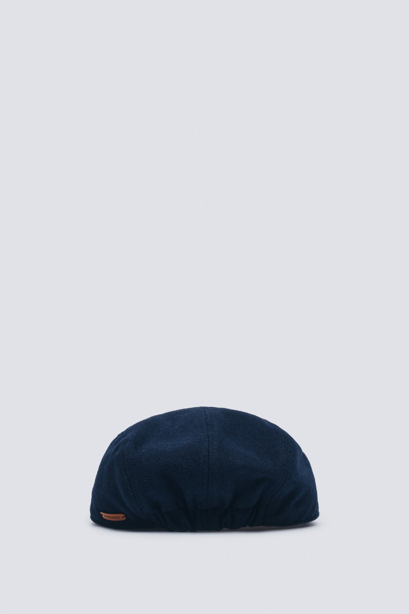 Springfield_Dark Blue_Blue Wool Blend Flat Cap_0122835_11_04