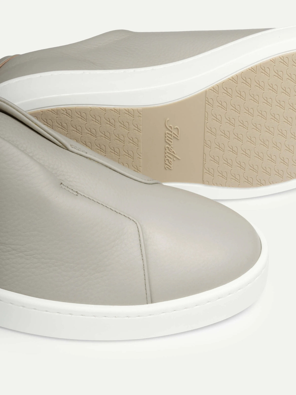 Aurelien Light Grey Men Light Grey Grain AUR3 Sneaker SKU: 02-025-13-05-01-0002_050 Image 04