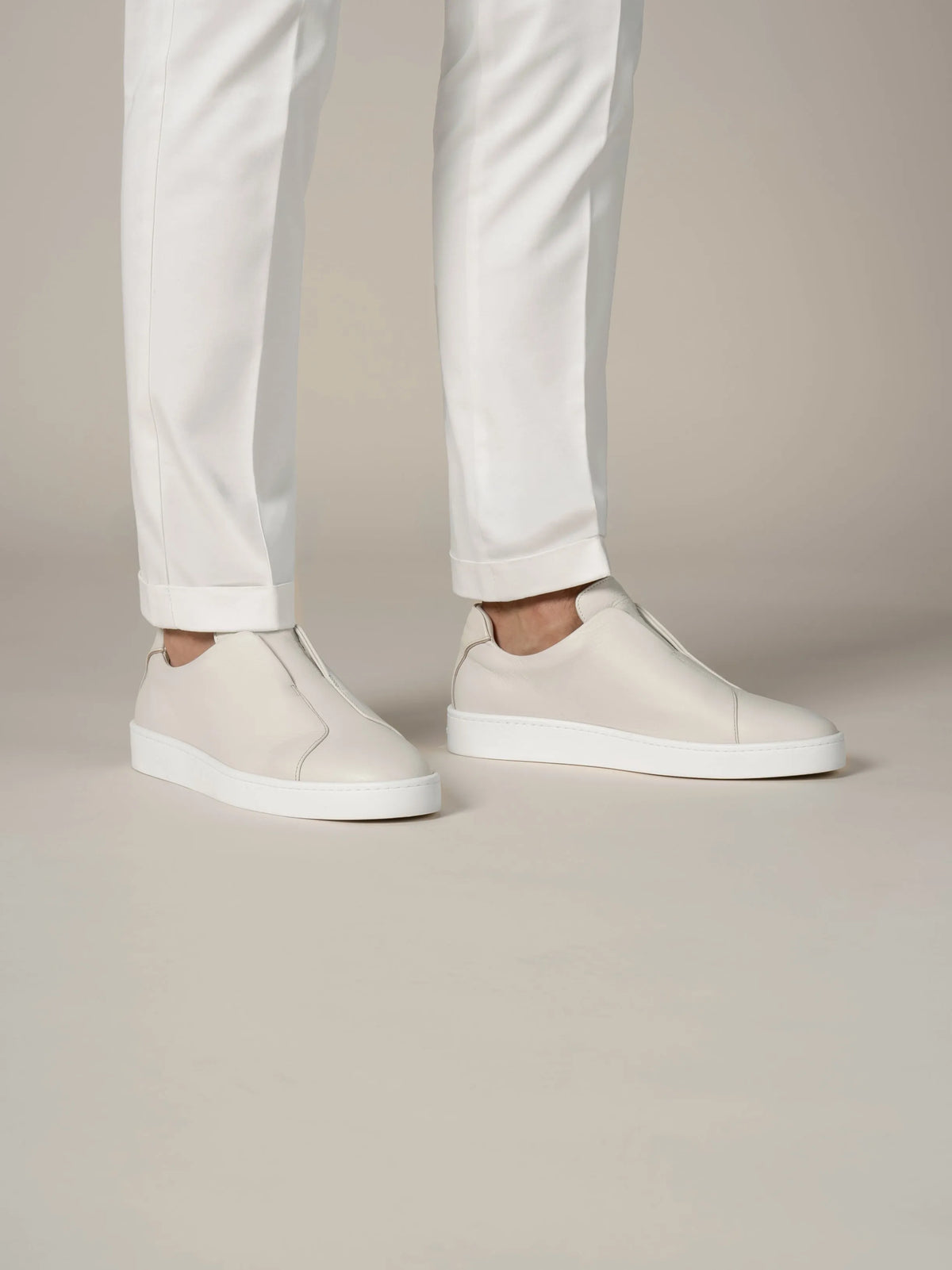 Aurelien Ivory Men Ivory Grain AUR3 Sneaker SKU: 02-025-13-05-01-0002_120 Image 02