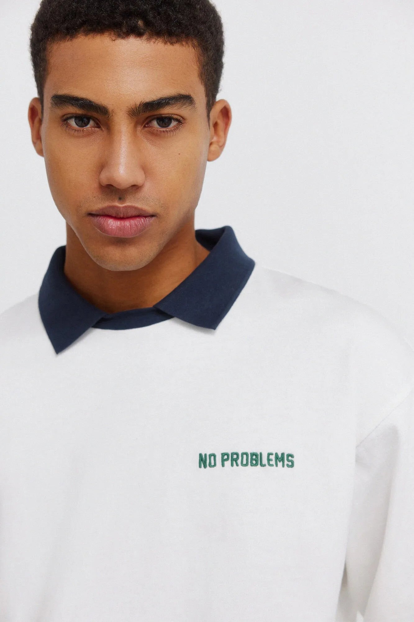 Springfield White Men Double Weekend Long Sleeve T-Shirt SKU: 0223736_96 Image 04