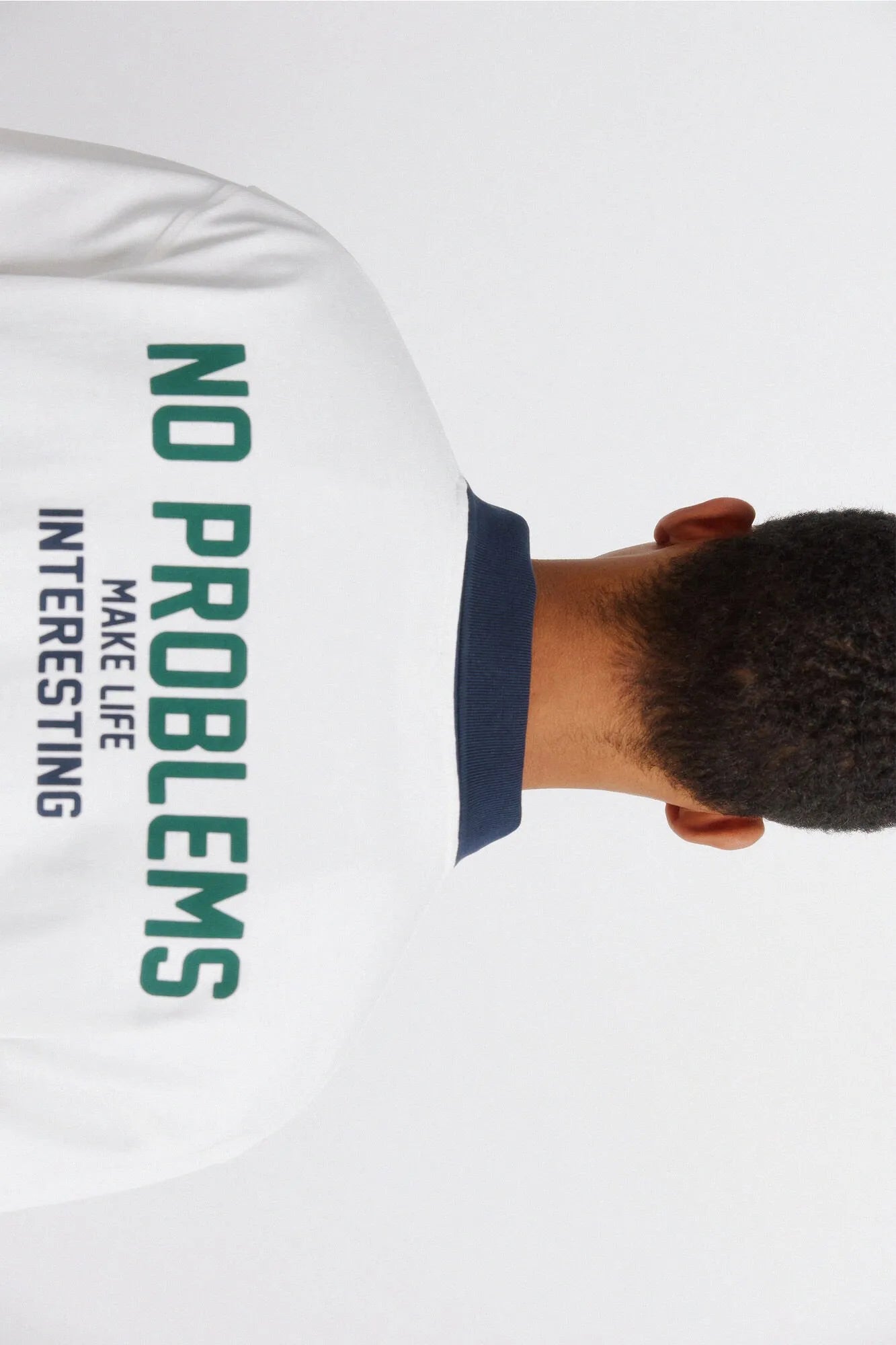 Springfield White Men Double Weekend Long Sleeve T-Shirt SKU: 0223736_96 Image 05