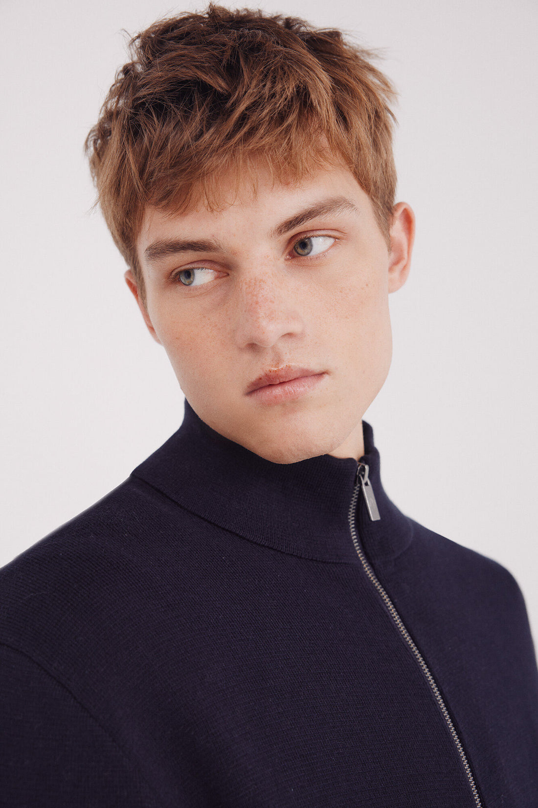 Springfield_Navy_Milano Zip Fastening Cardigan_0232604_10_02