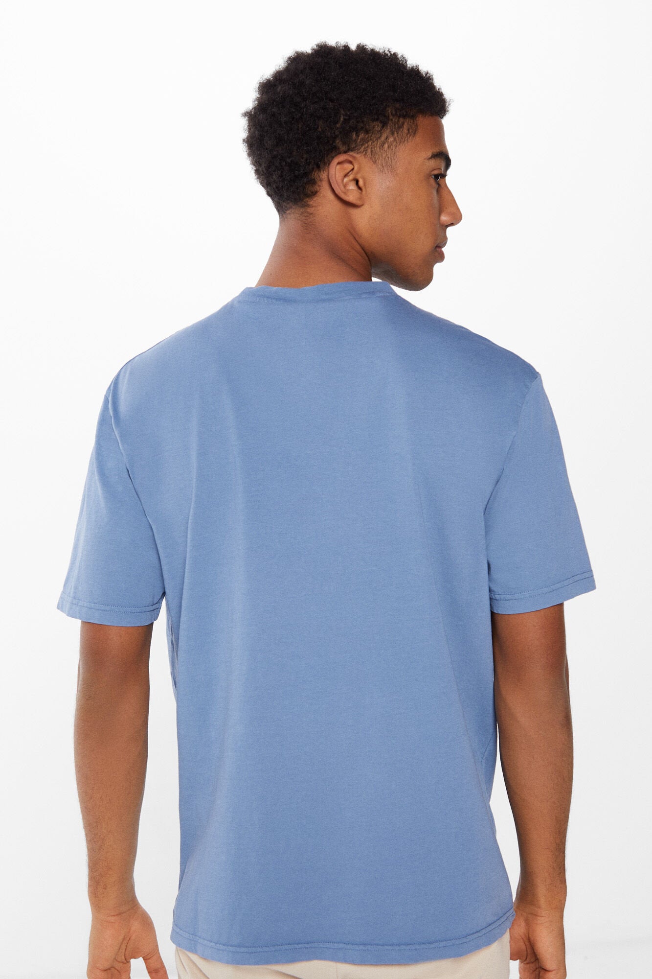Basic T Shirt With Springfield Logo_0247061_16_03