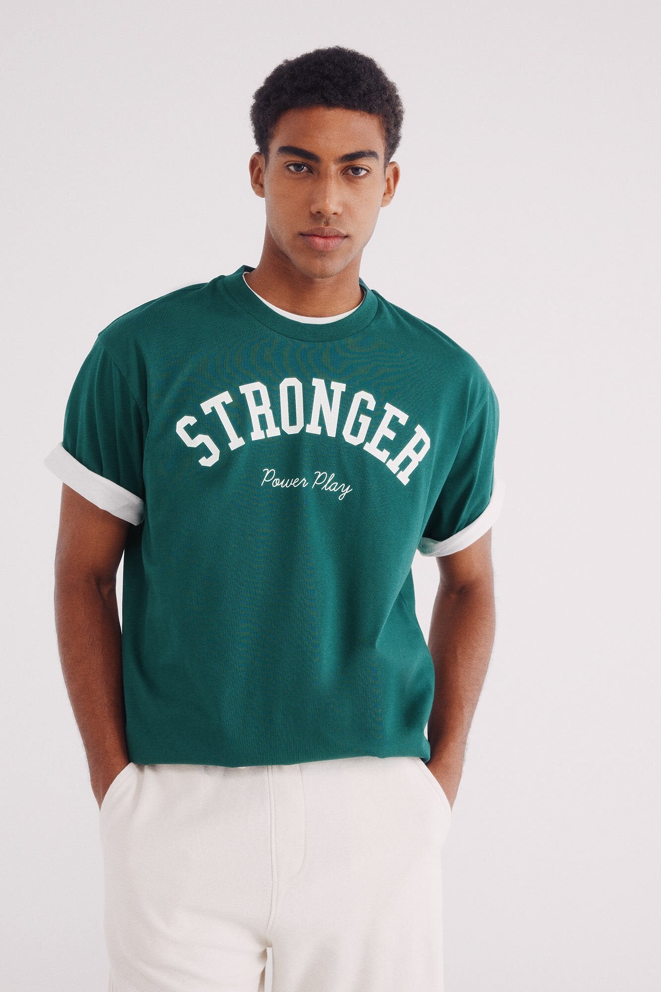 Springfield_Green_"Stronger" T-Shirt_0262921_22_01