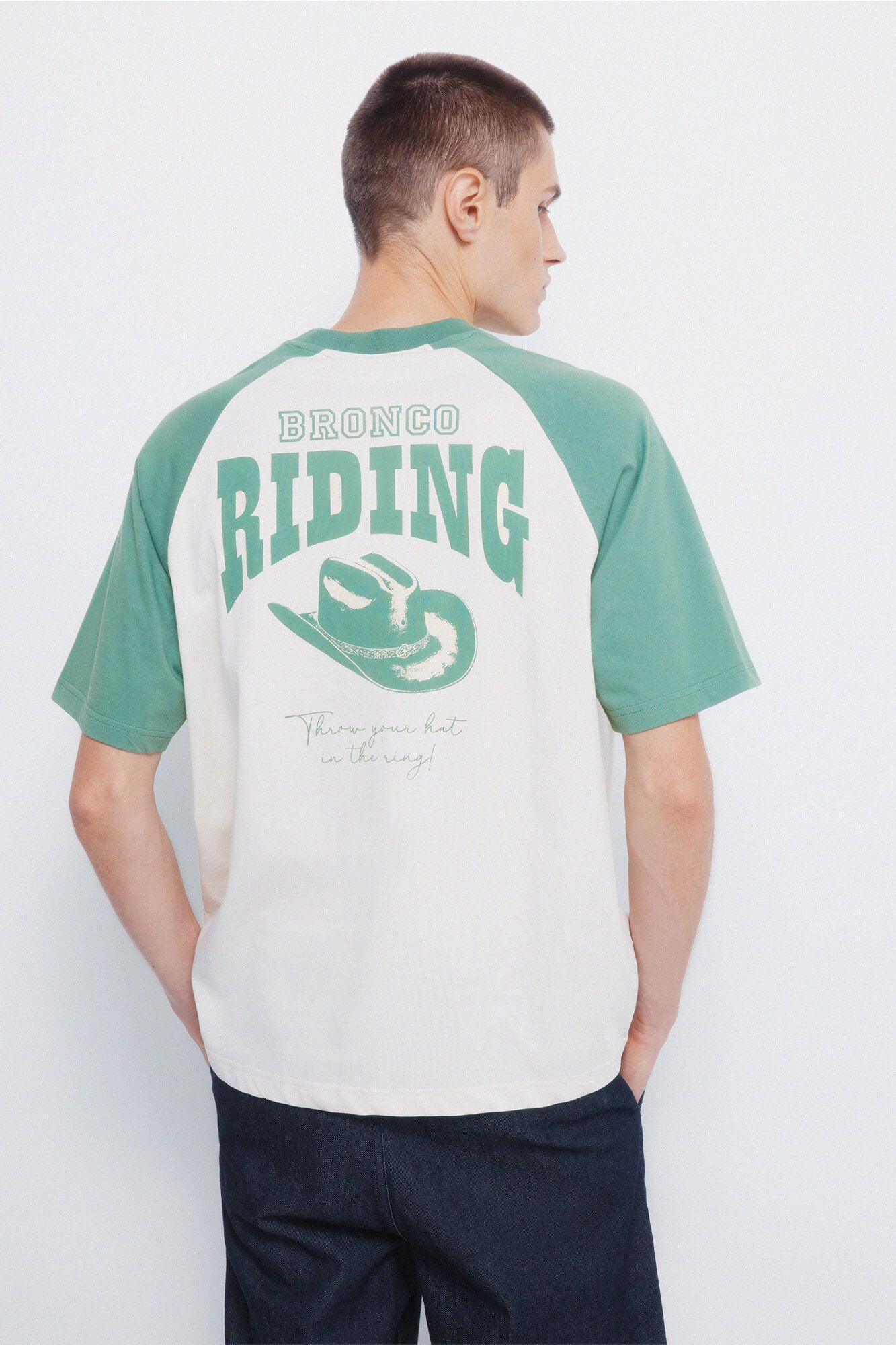 Springfield_Green_Bronco Riding T-Shirt_0262924_25_02