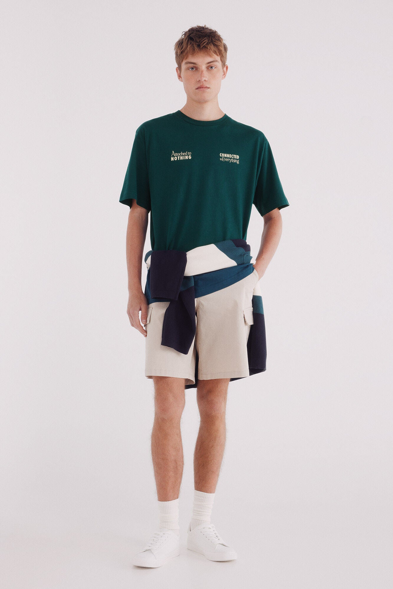 Springfield_Green_Connected T-Shirt_0262926_28_03