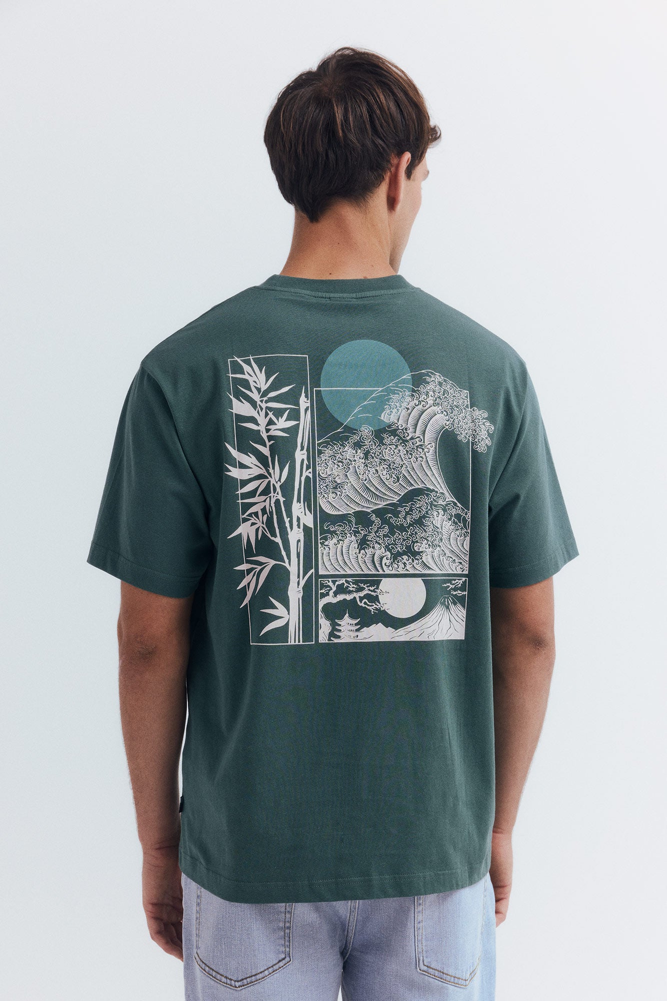 Springfield_Green_Landscape Composition T-Shirt_0262938_22_05