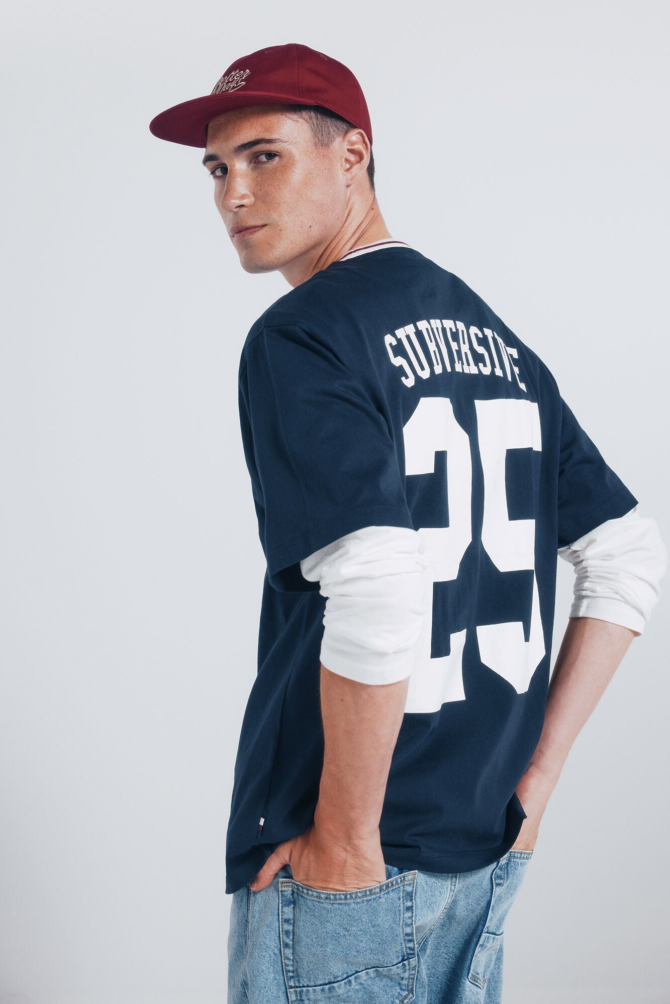 Springfield_Dark_Blue_"Subversive 25" T-Shirt_0262942_11_01