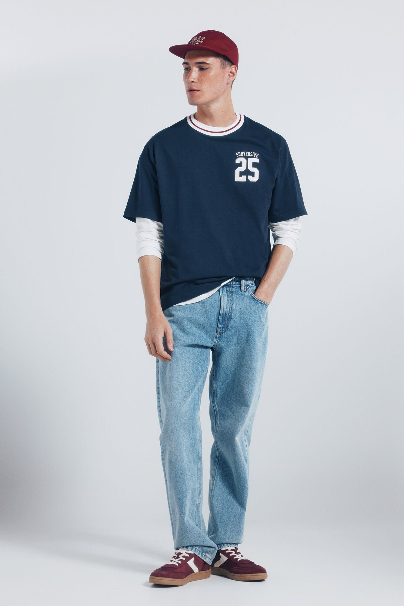 Springfield_Dark_Blue_"Subversive 25" T-Shirt_0262942_11_04