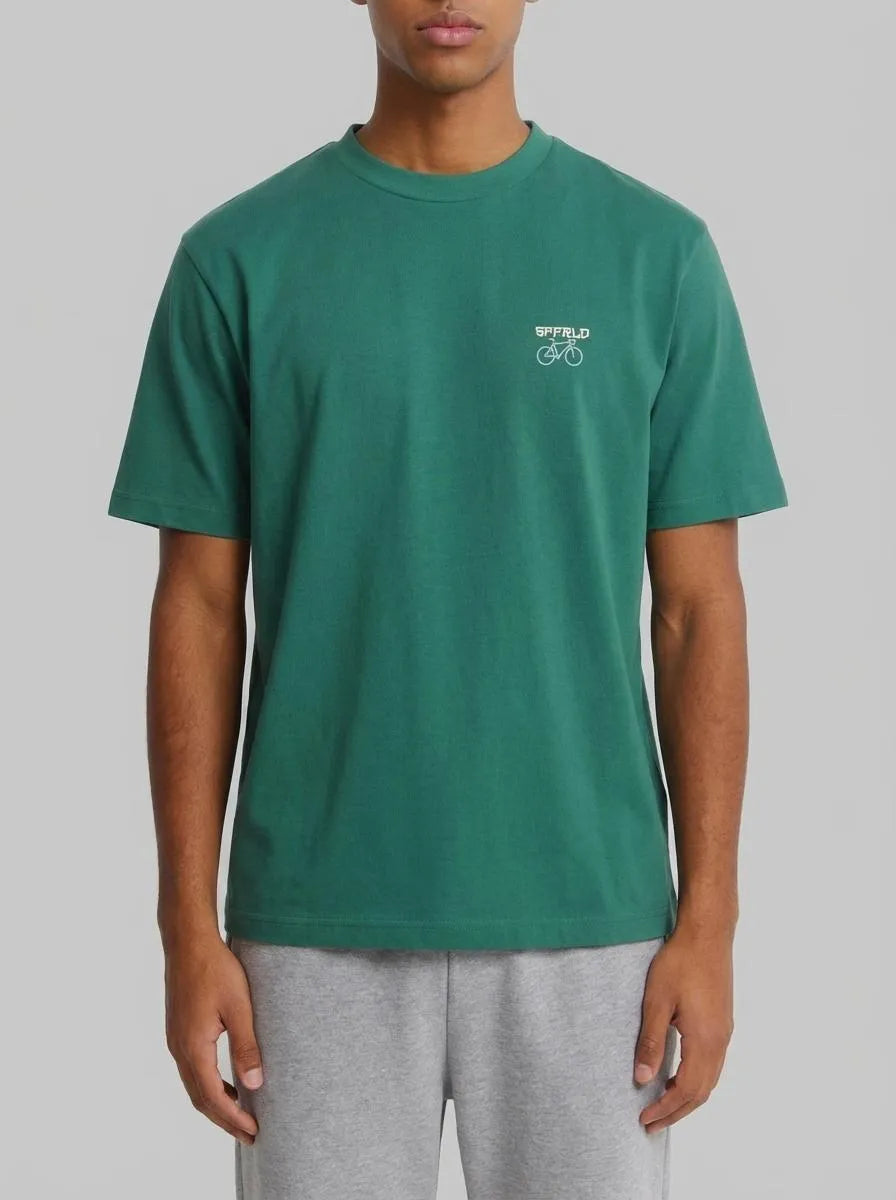 Springfield Green Men Studio T-Shirt Springfield SKU: 0263443_24 Image 00