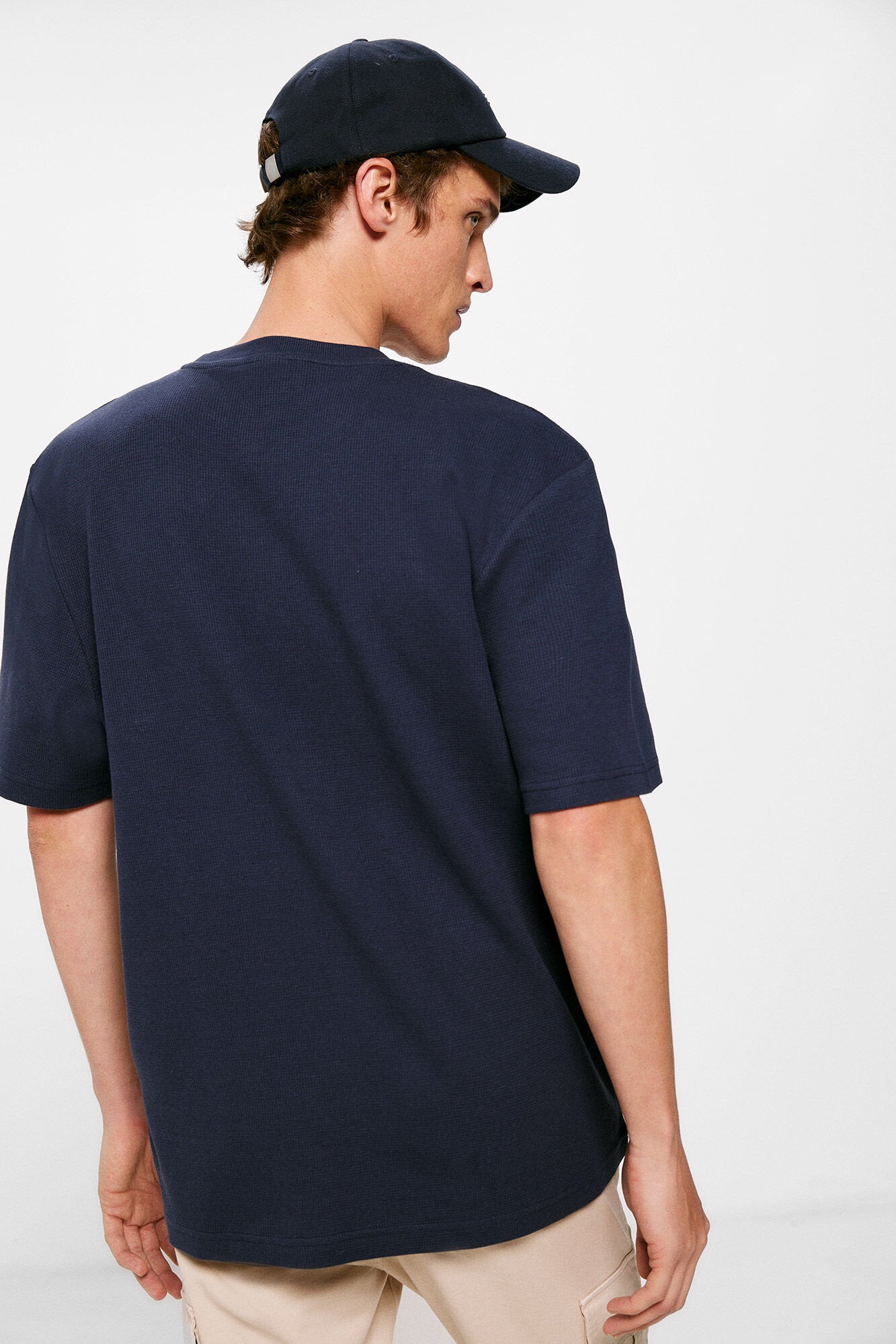 Plain Crew Neck T Shirt_0267501_11_03