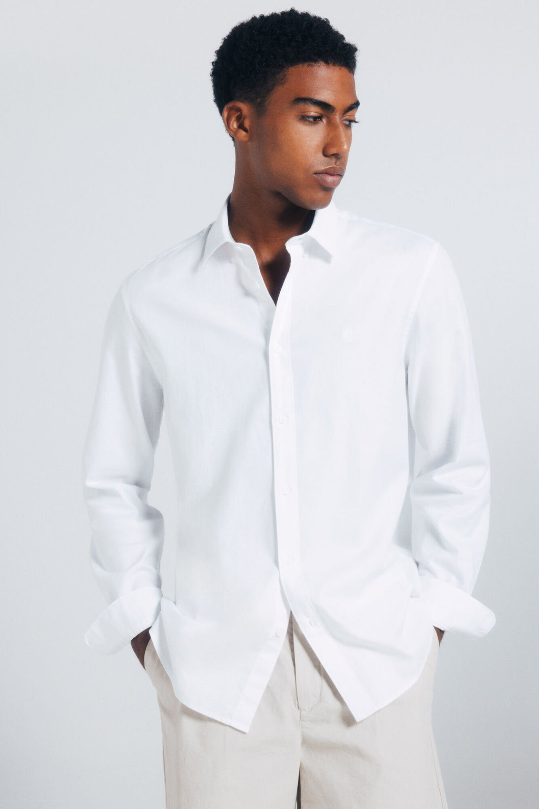 Springfield_White_Textured Shirt_0272776_99_01