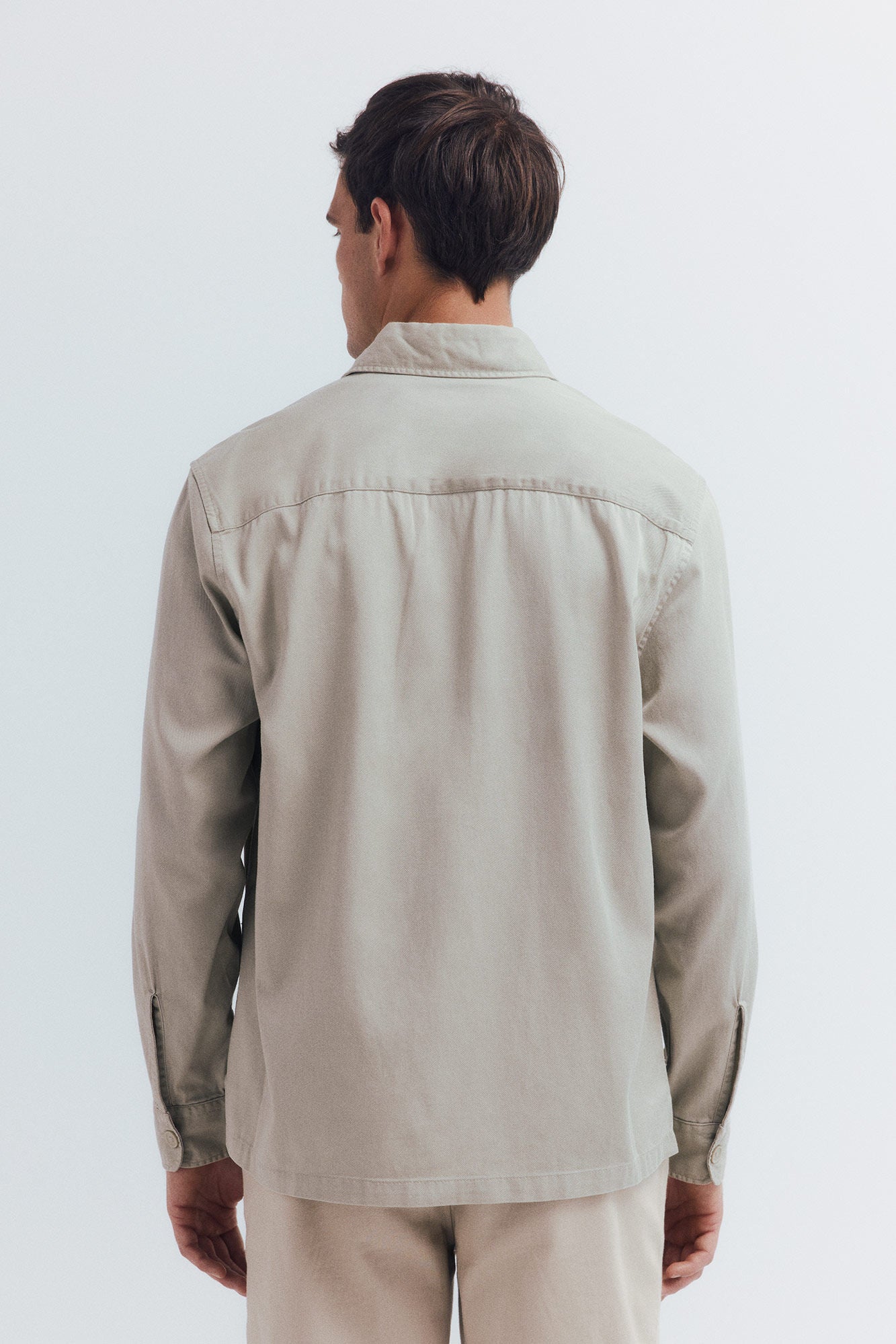 Springfield_White_Oversized Tencel Overshirt_0272783_97_03