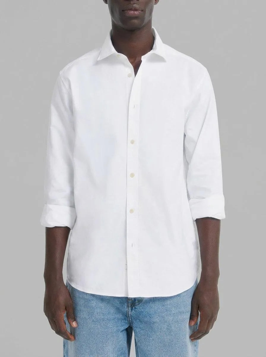 Springfield White Men Lightweight Oxford Shirt SKU: 0273624_99 Image 00