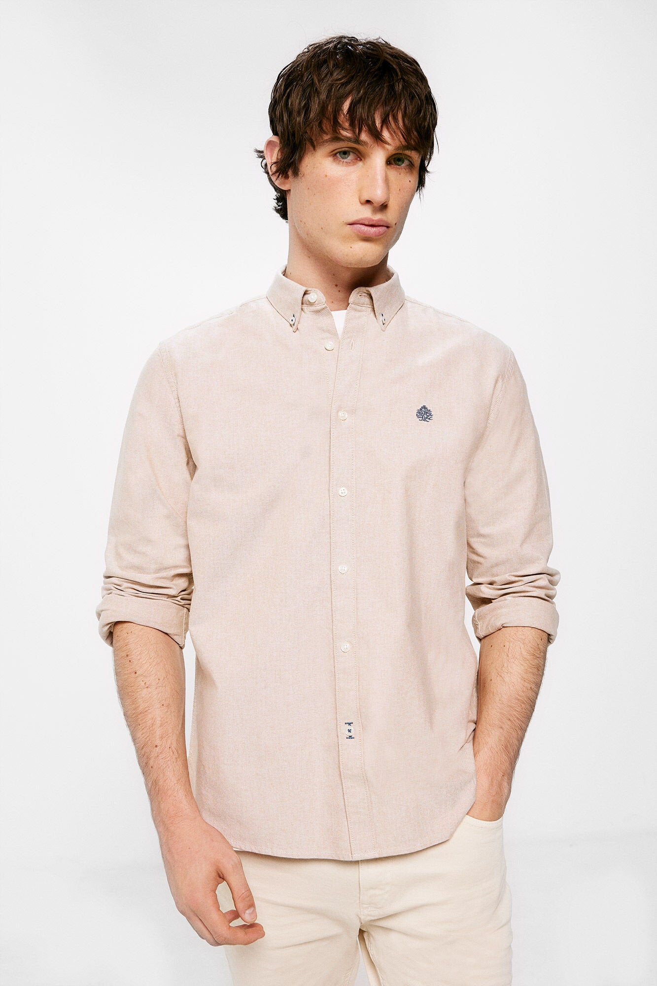 Button Down Long Sleeve Shirt_0277471_34_06