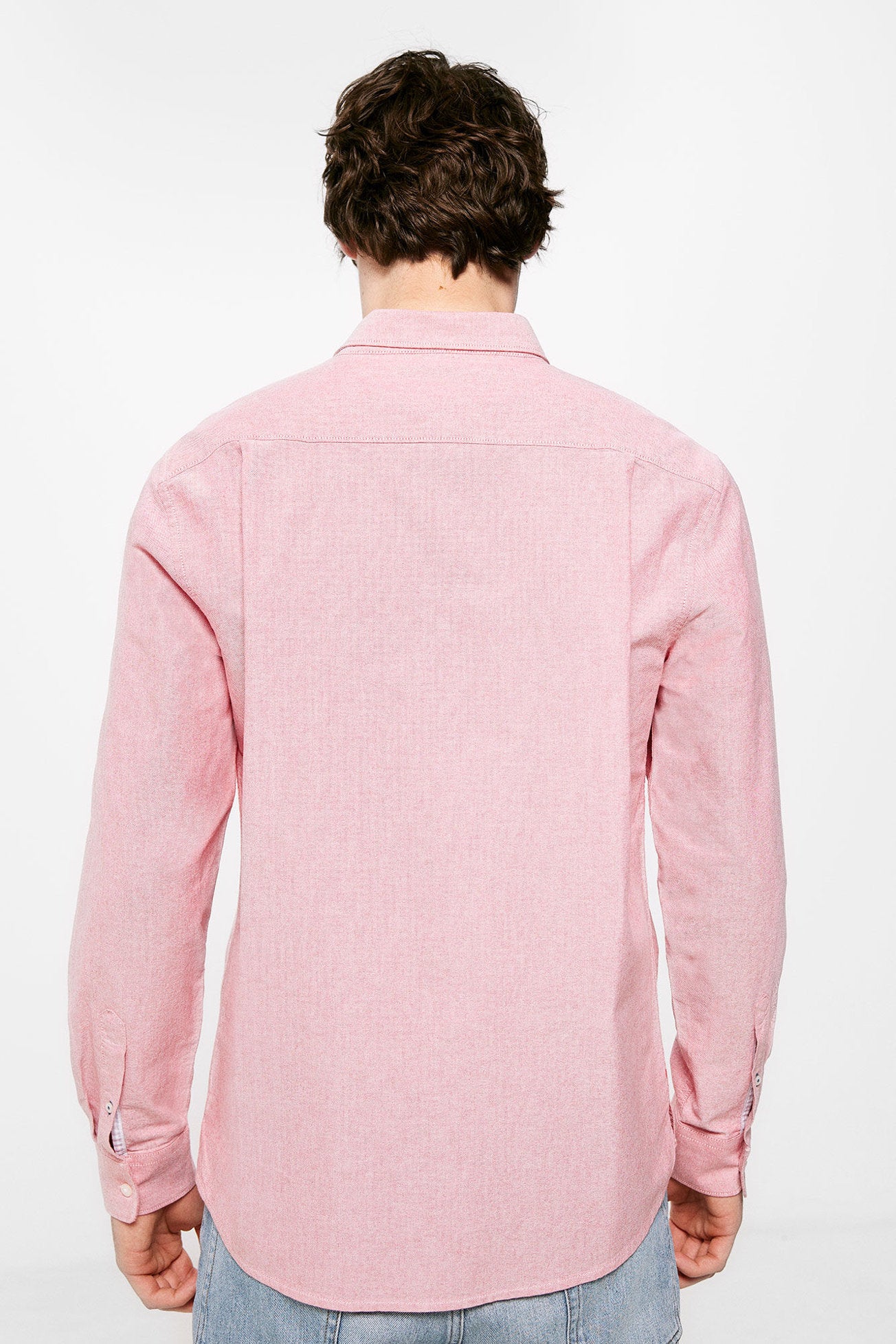 Button Down Long Sleeve Shirt_0277471_61_03