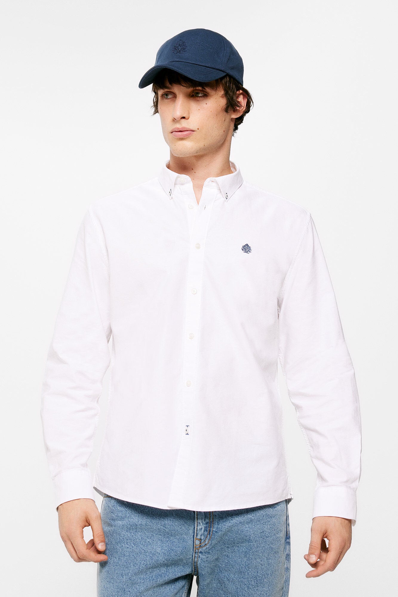 Button Down Long Sleeve Shirt_0277471_99_06