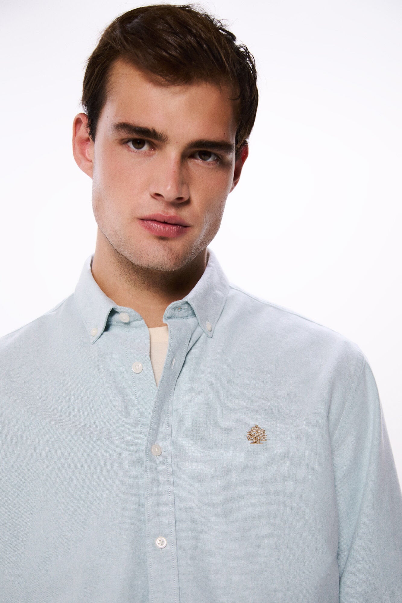 Springfield_Oxford Shirt with Elbow Patches_0279921_27_02