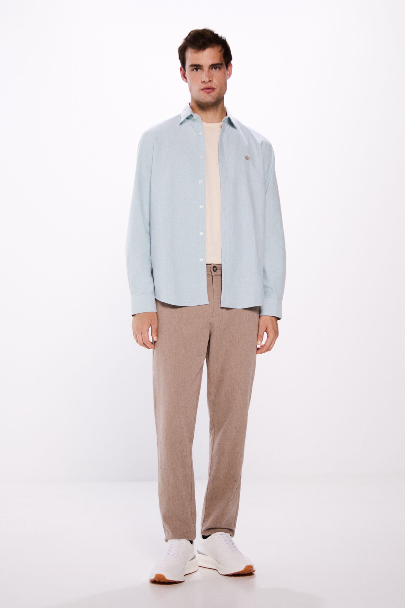 Springfield_Oxford Shirt with Elbow Patches_0279921_27_05