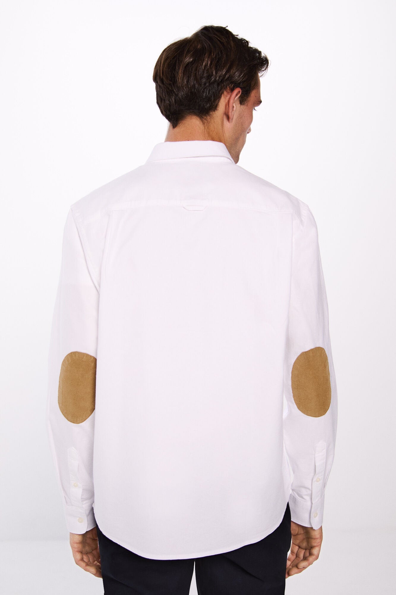 Springfield_Oxford Shirt with Elbow Patches_0279921_99_02