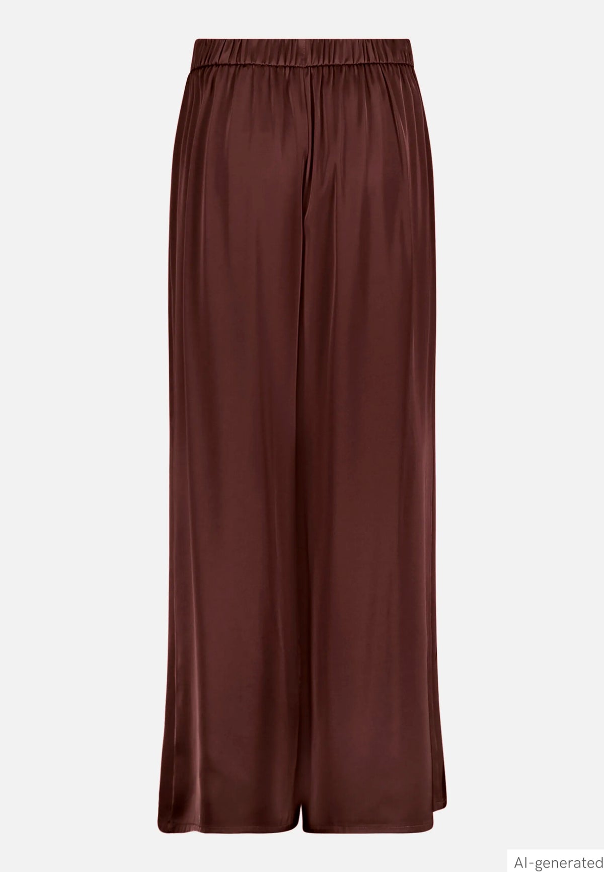 Vera Mont Espresso Brown Women Modern Fit Trousers with Pockets SKU: 0300-4262_7409 Image 05
