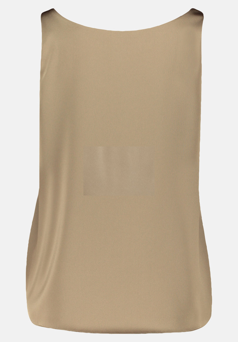 Vera Mont_Turf_Satin Blouse with V-Neck_0301-4262_7387_05