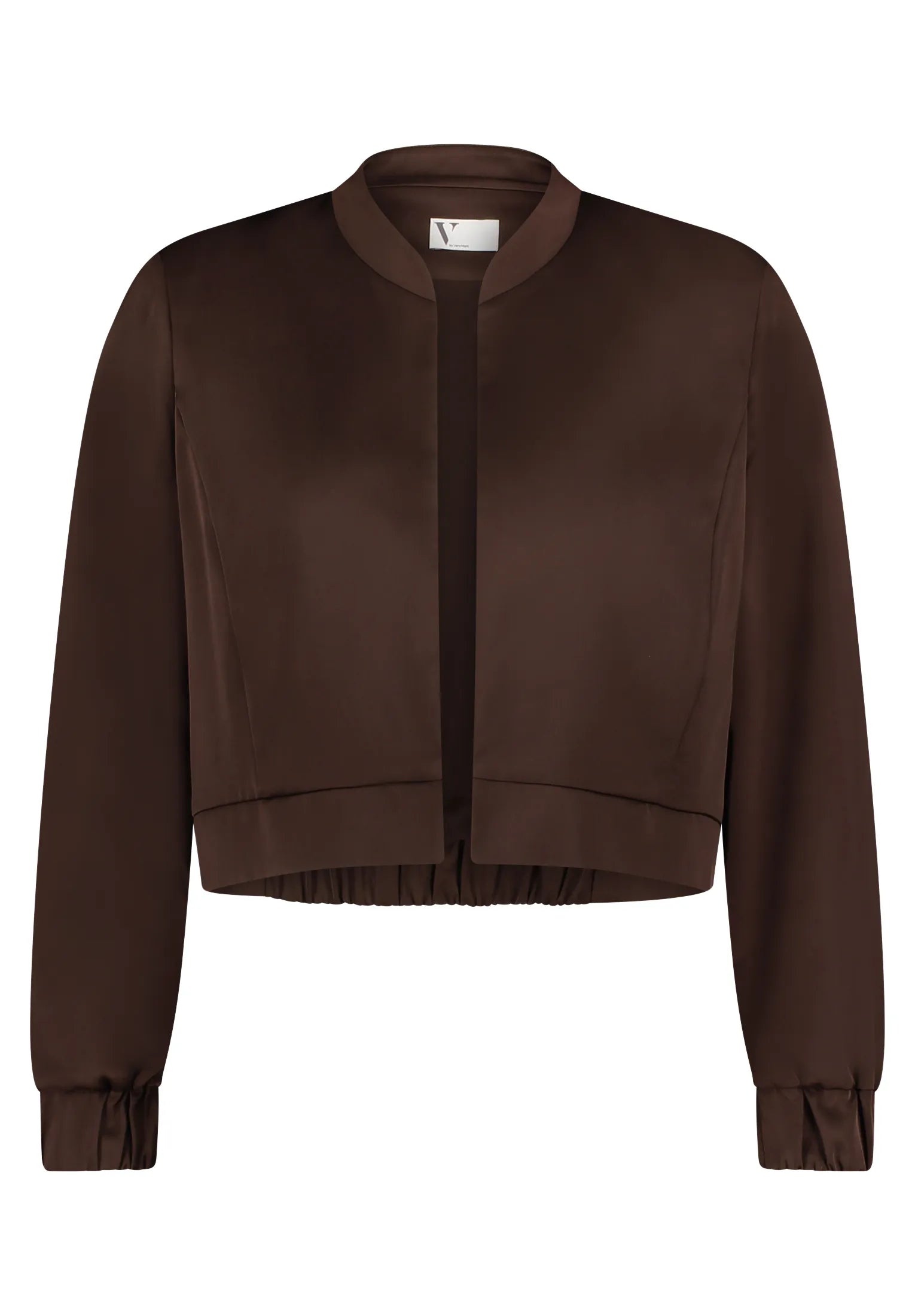Vera Mont Espresso Brown Women Long-Sleeved Blouson SKU: 0305-4262_7409 Image 01