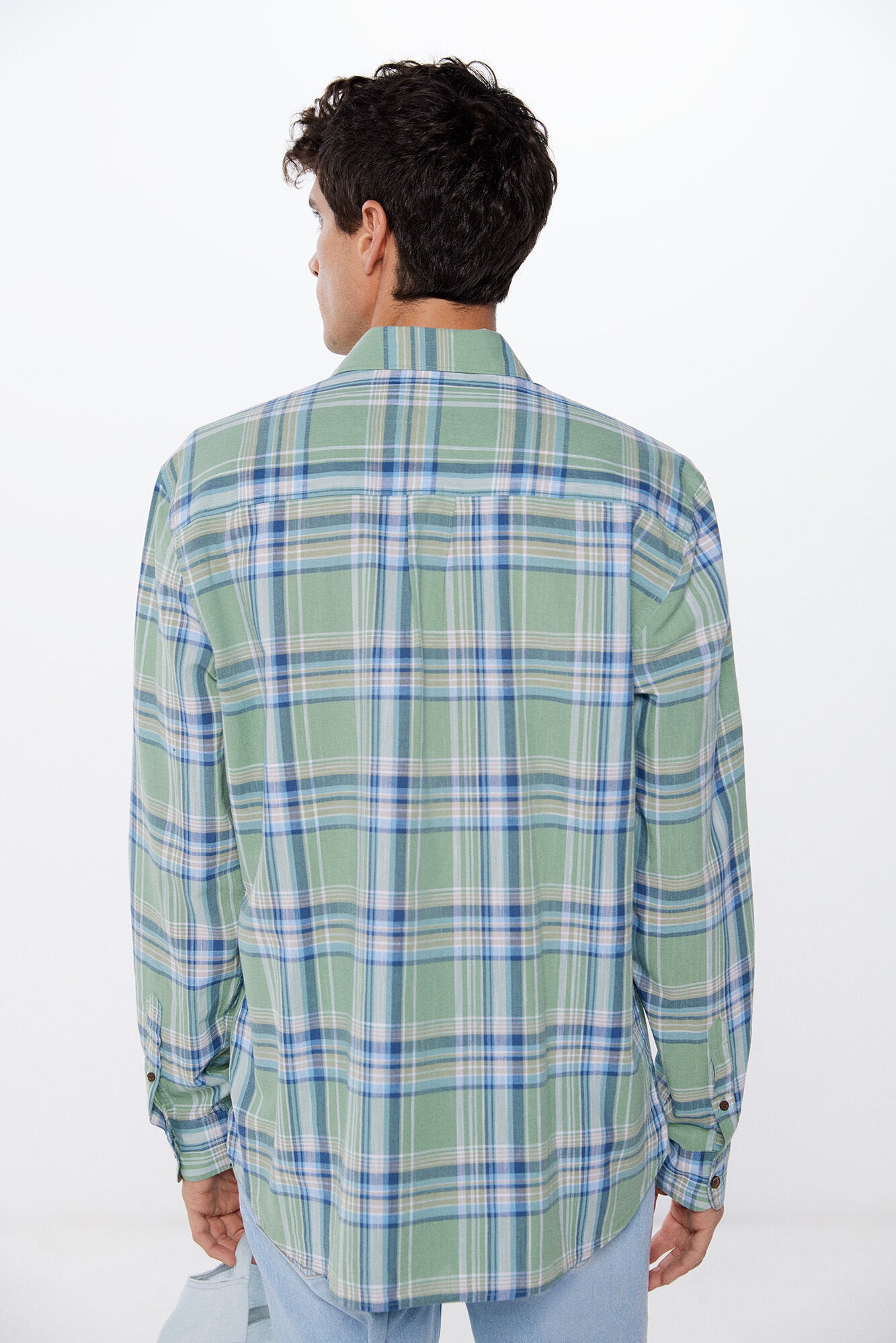Striped Button Down Shirt_0337183_29_04