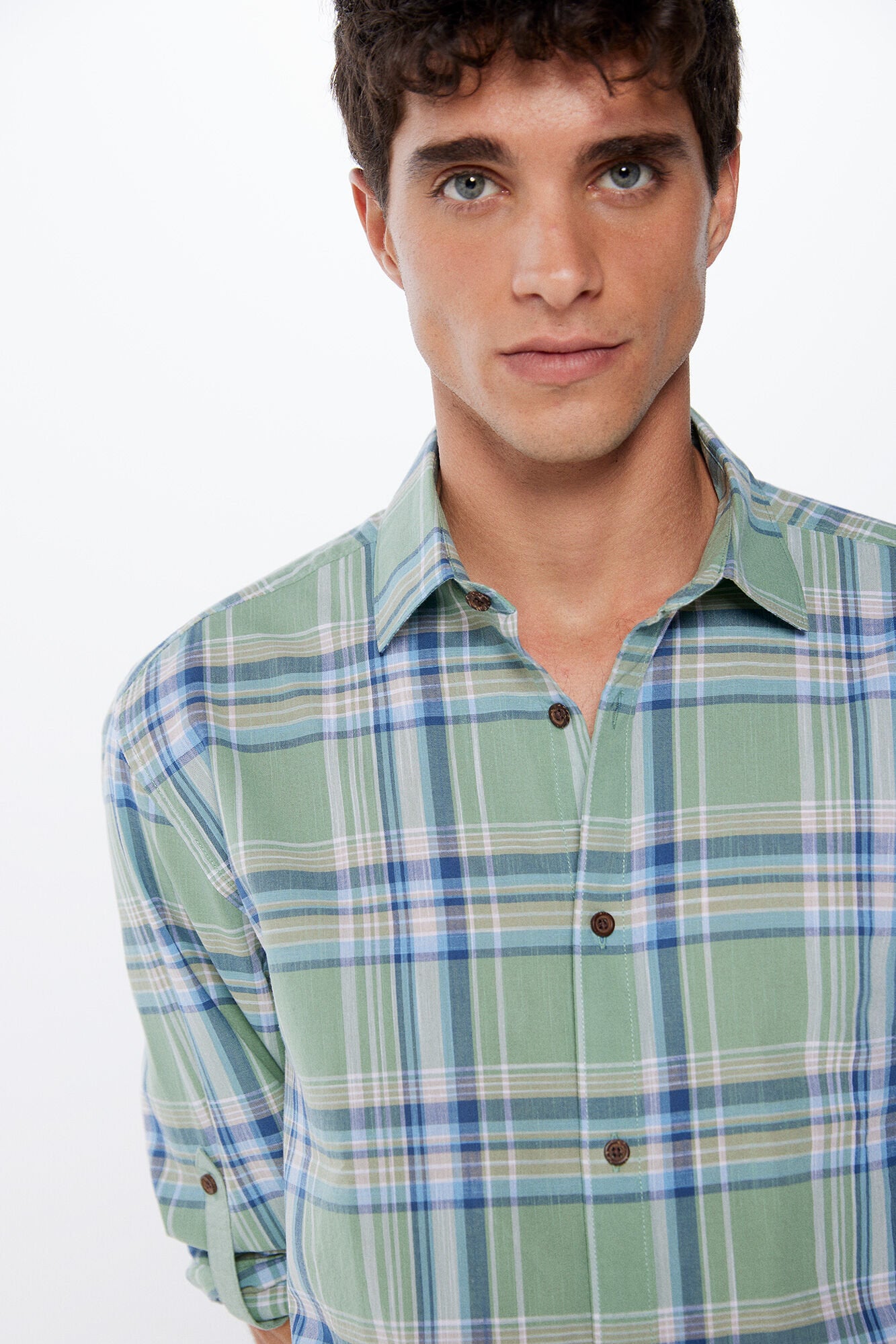 Striped Button Down Shirt_0337183_29_05