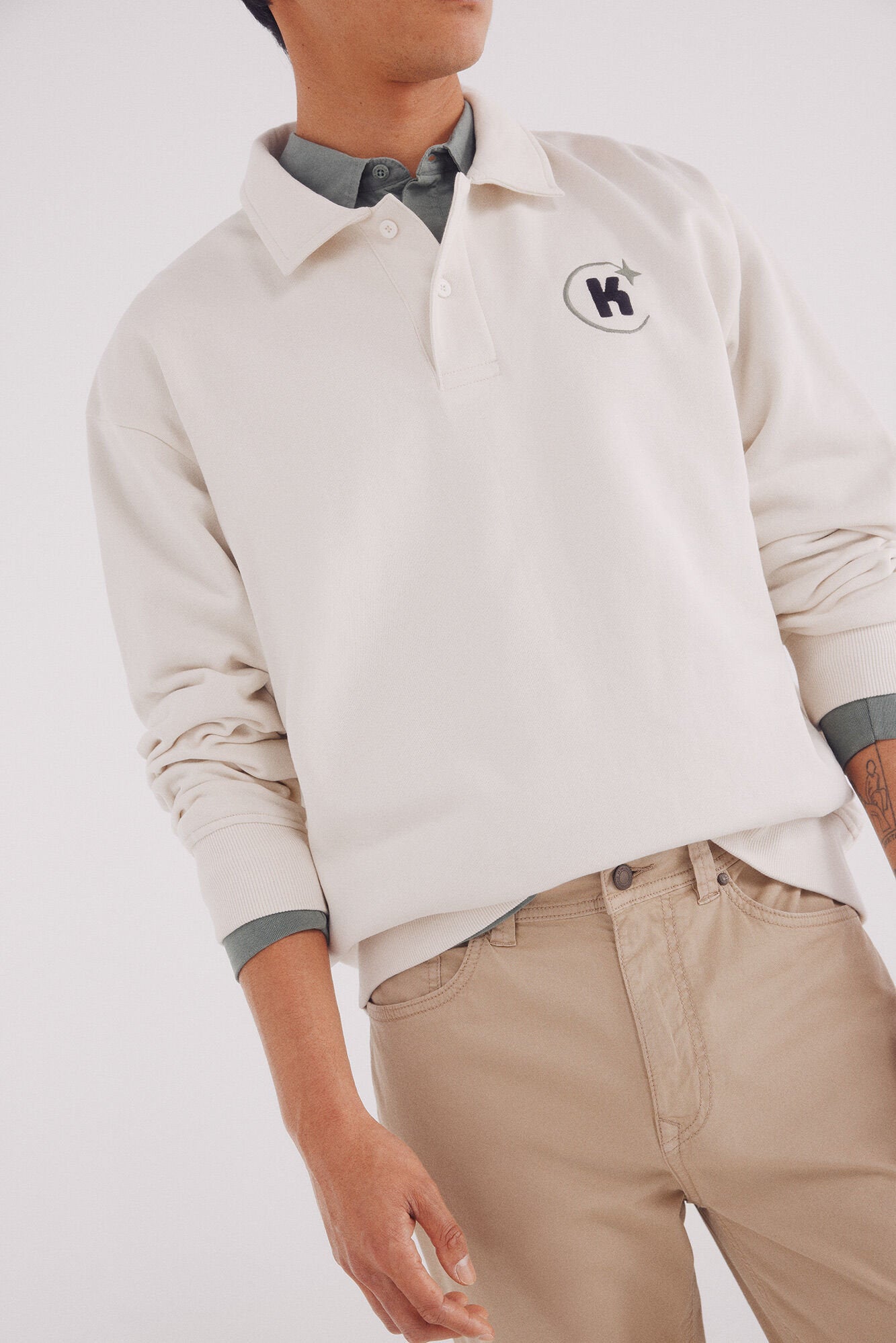 Springfield_Slim Fit Light Wash 5-Pocket Trousers_0399334_51_03