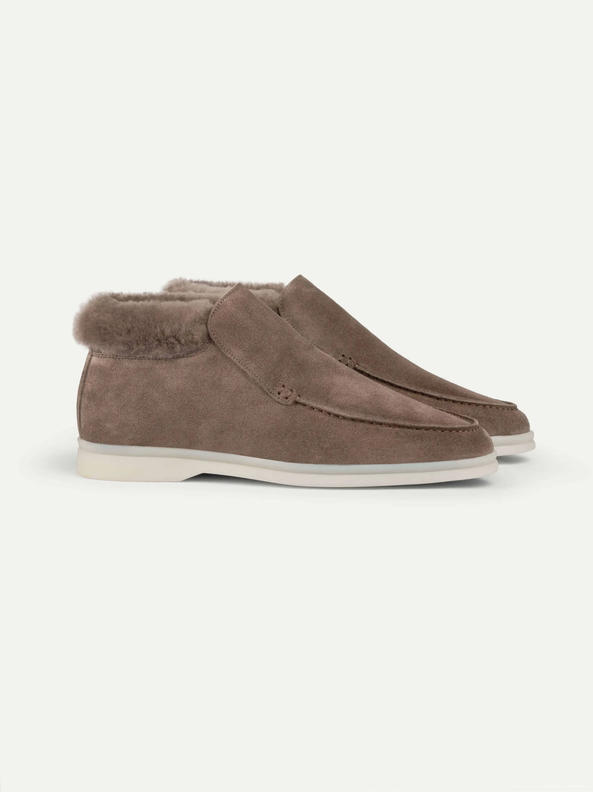 Aurelien Ash Grey Women Ash Grey Lady City Loafer Fur SKU: 04-024-13-05-01-0000_030 Image 01