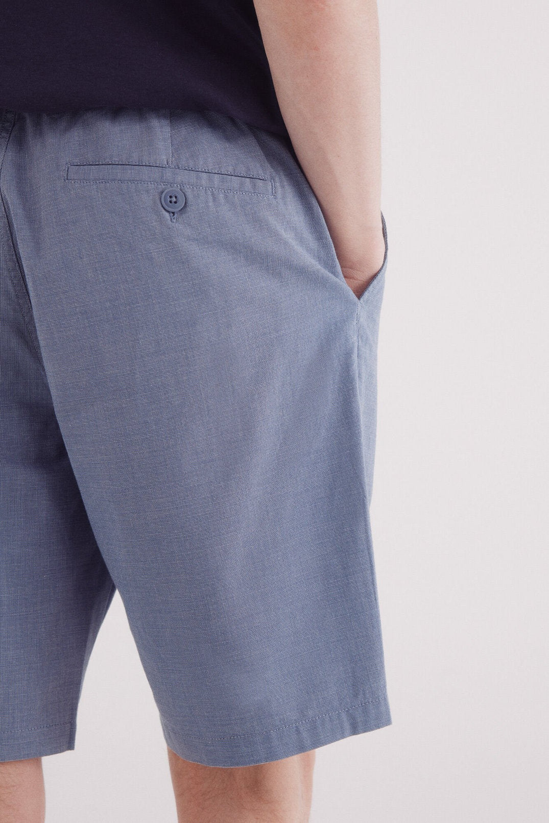 Springfield_Bermuda Structure Color Comfort Fit_0439947_14_05