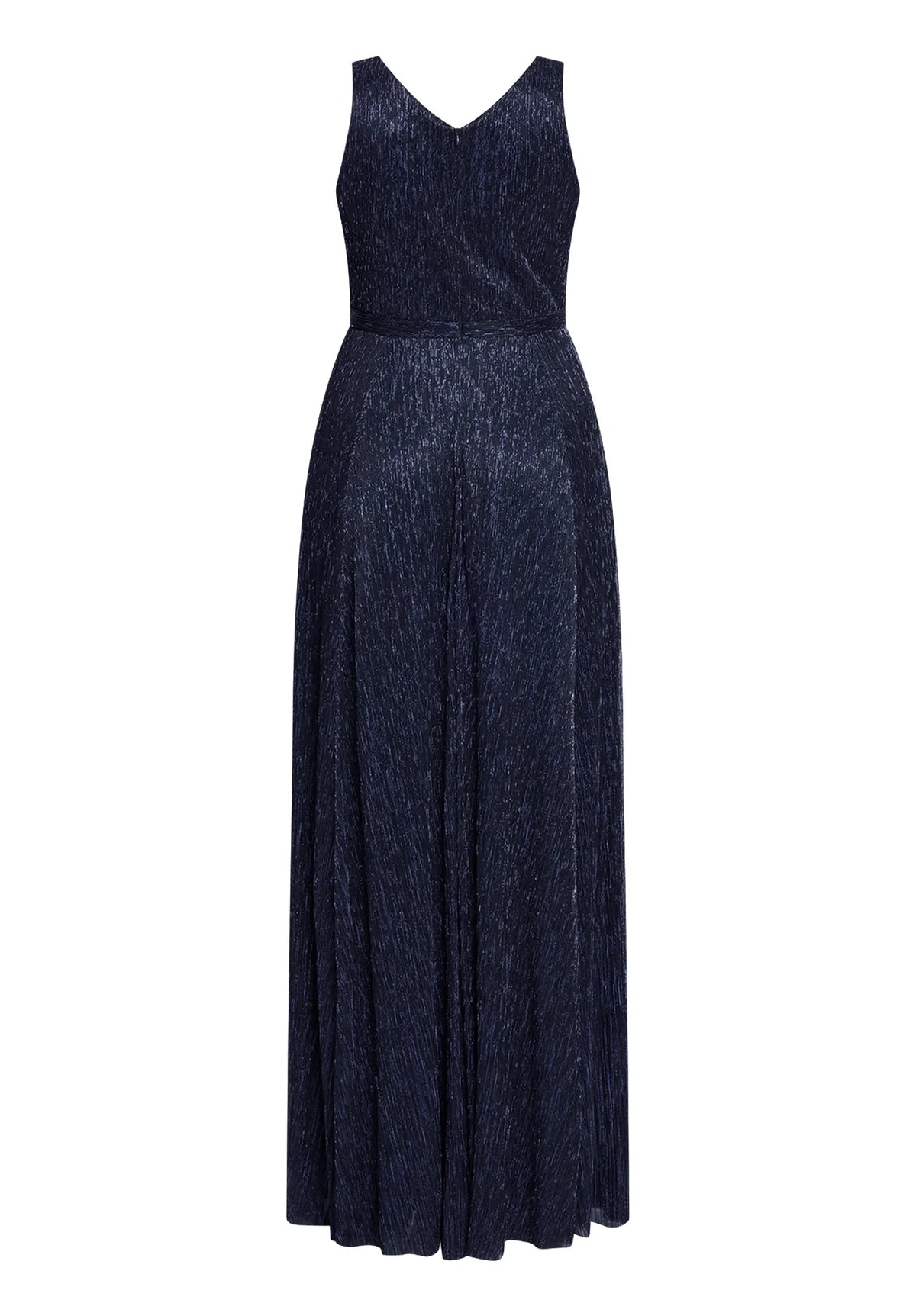 Vera Mont Blue/Black Women Dress Long Without Sleeve SKU: 0445-4669_8890 Image 05