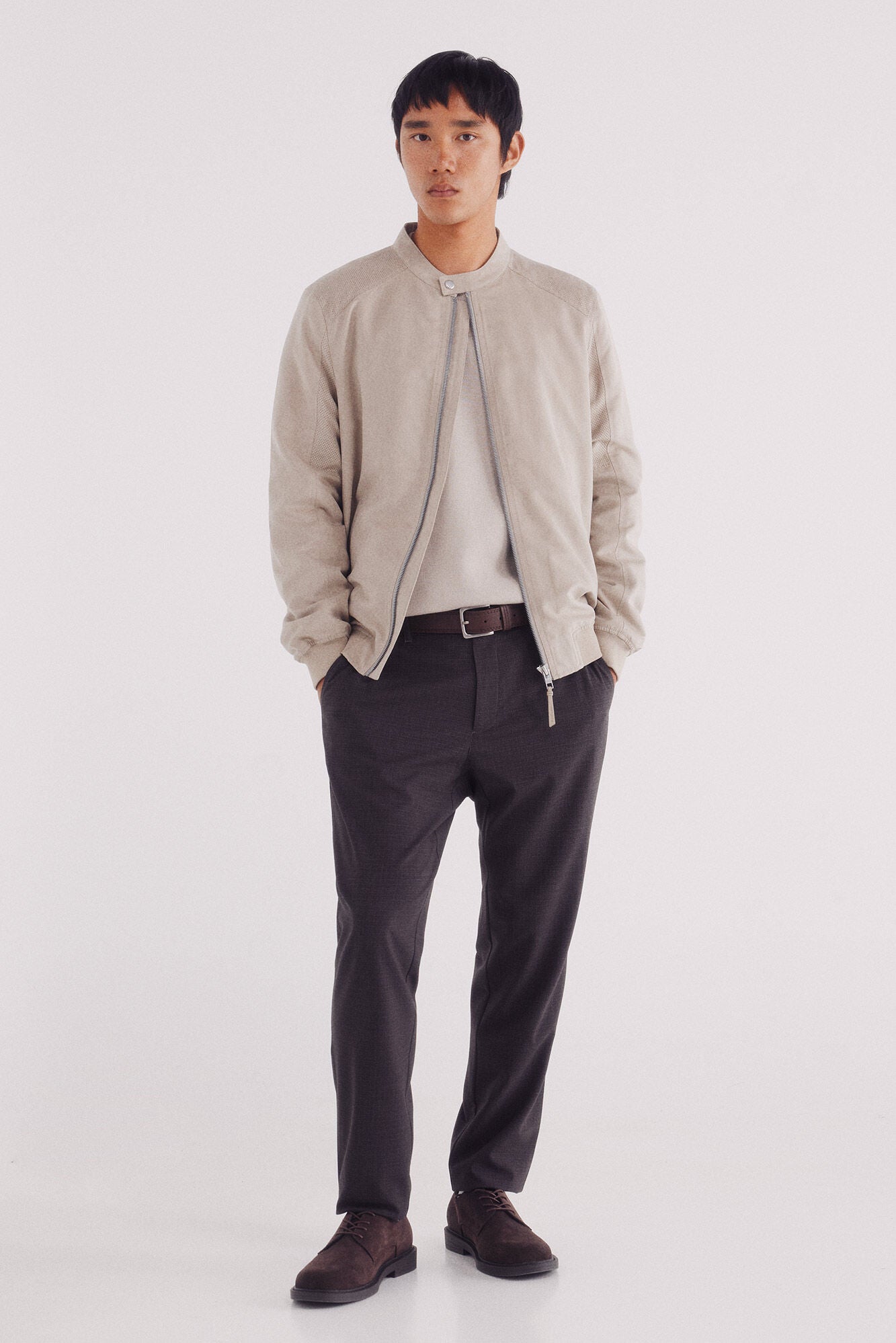 Springfield_Beige_Micro-Perforated Suede Effect Jacket_0482283_36_03