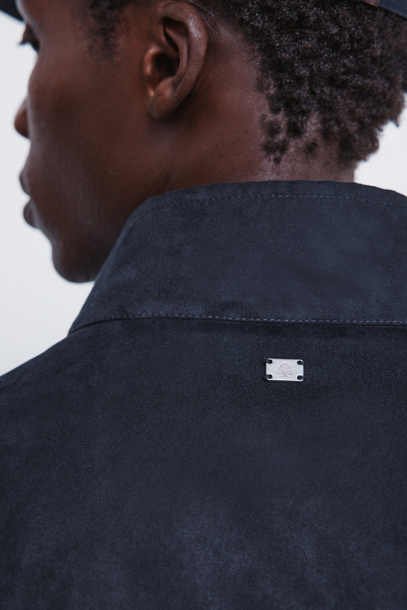 Springfield_Dark Blue_Suede Effect Quilted Jacket_0482291_11_06