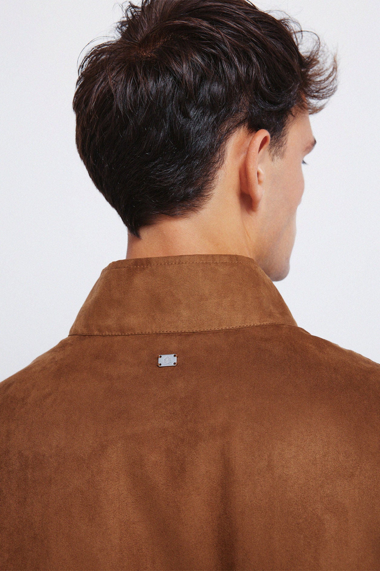 Springfield_Brown_Suede Effect Quilted Jacket_0482291_55_06