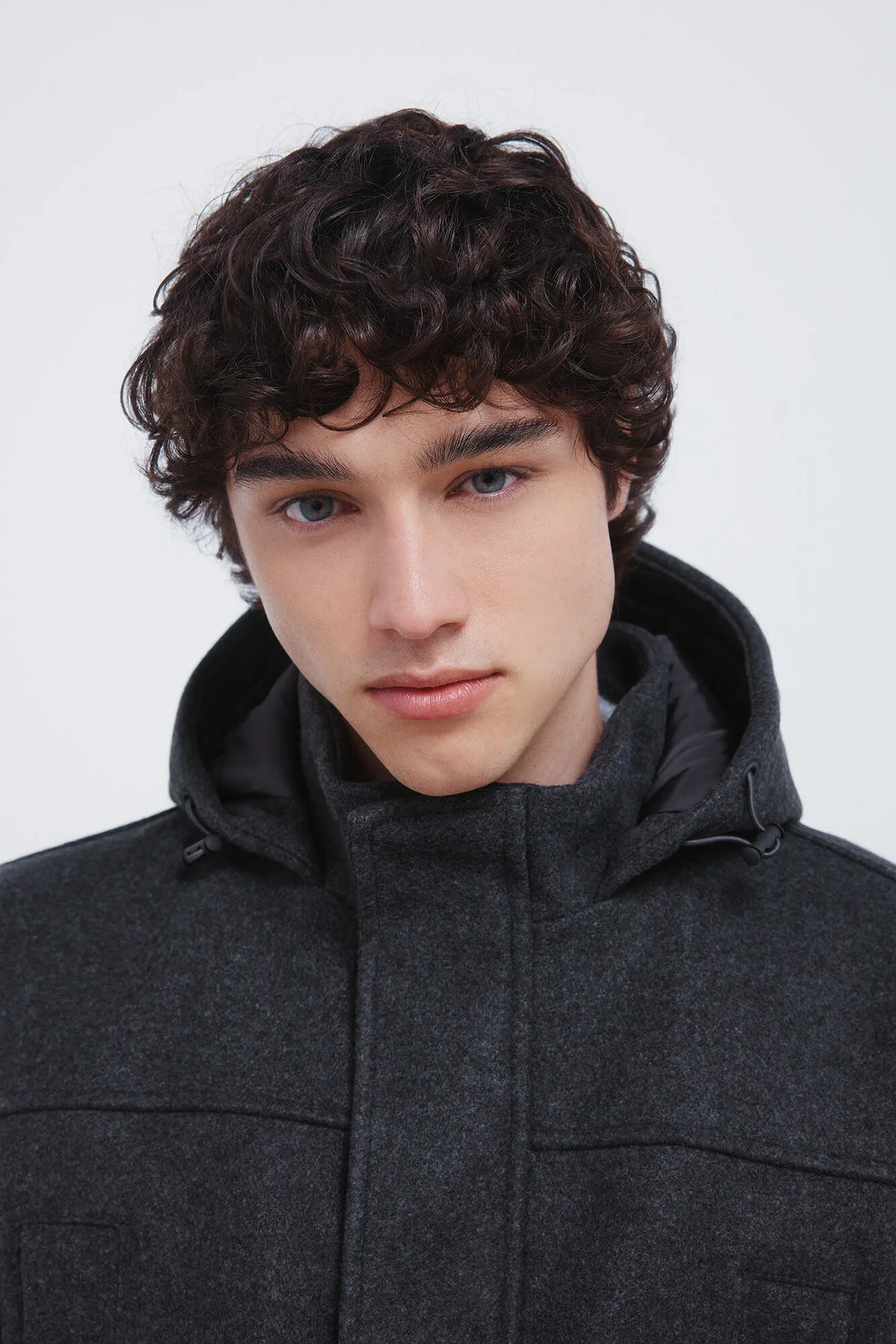 Springfield_Dark Grey_Long Wool -Effect Parka_0582656_42_02