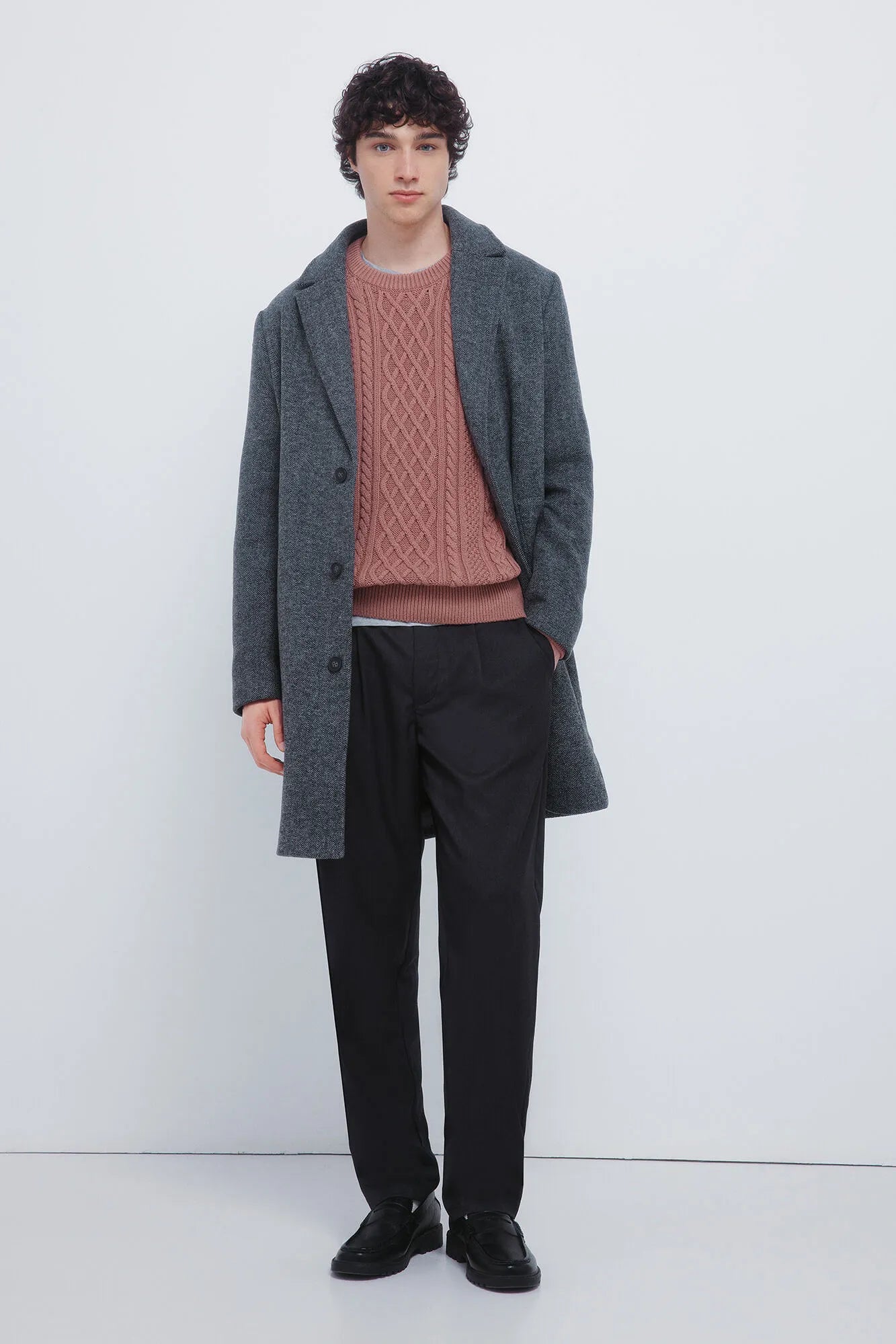 Springfield_Grey Print_Coat Coat_0582660_49_03