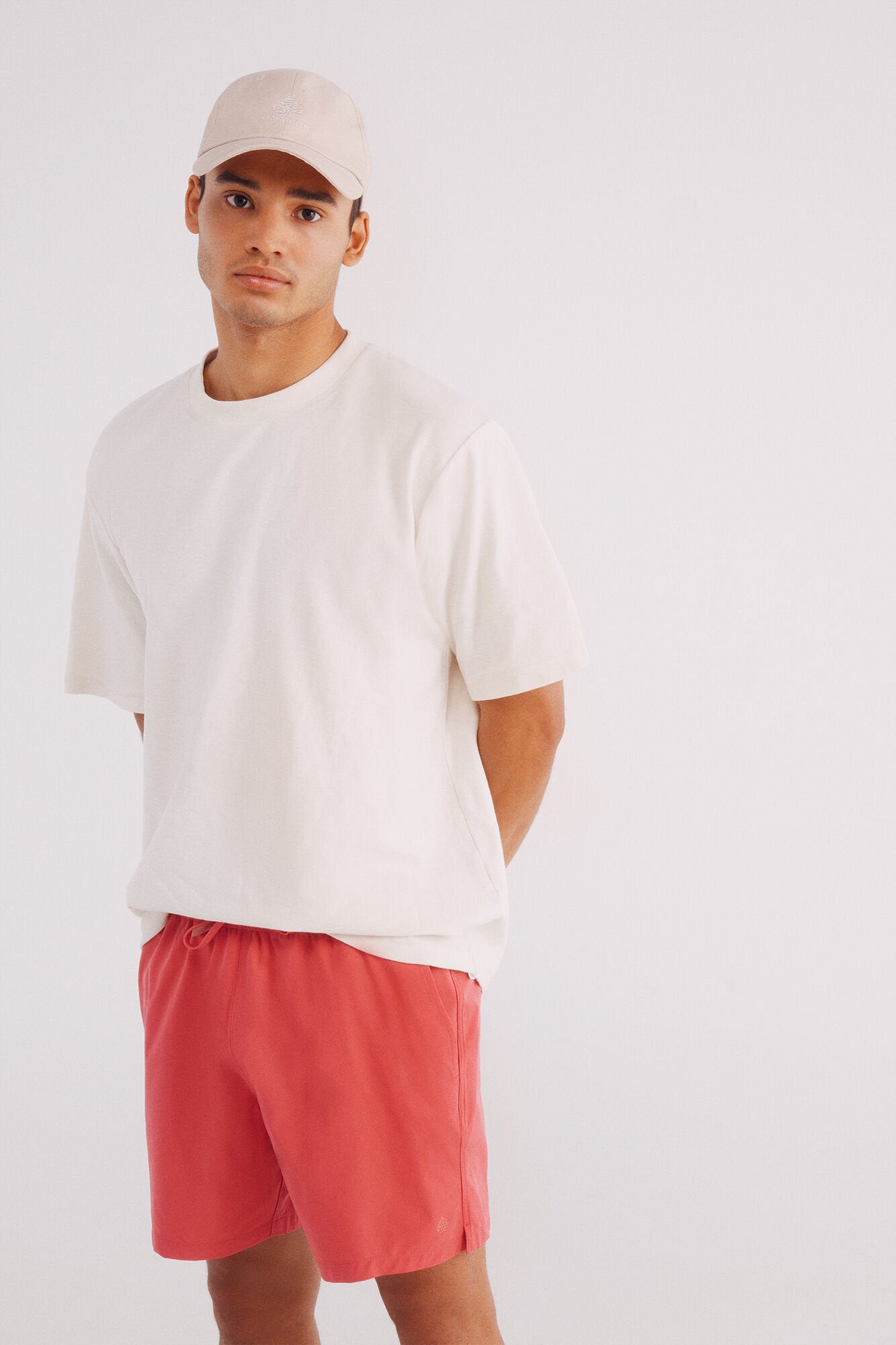 Springfield_Plain Swim Shorts_0599355_62_03