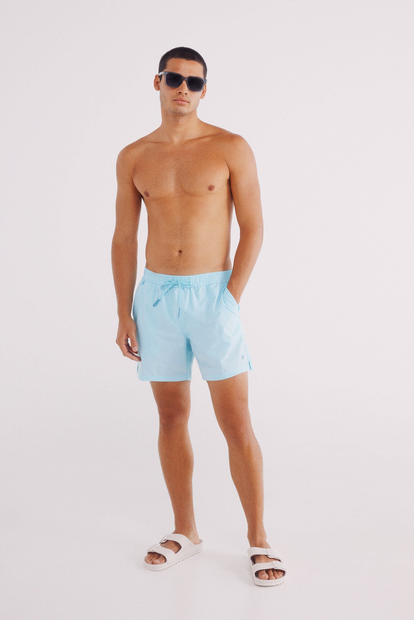 Springfield_Plain Swim Shorts_0599355_87_01