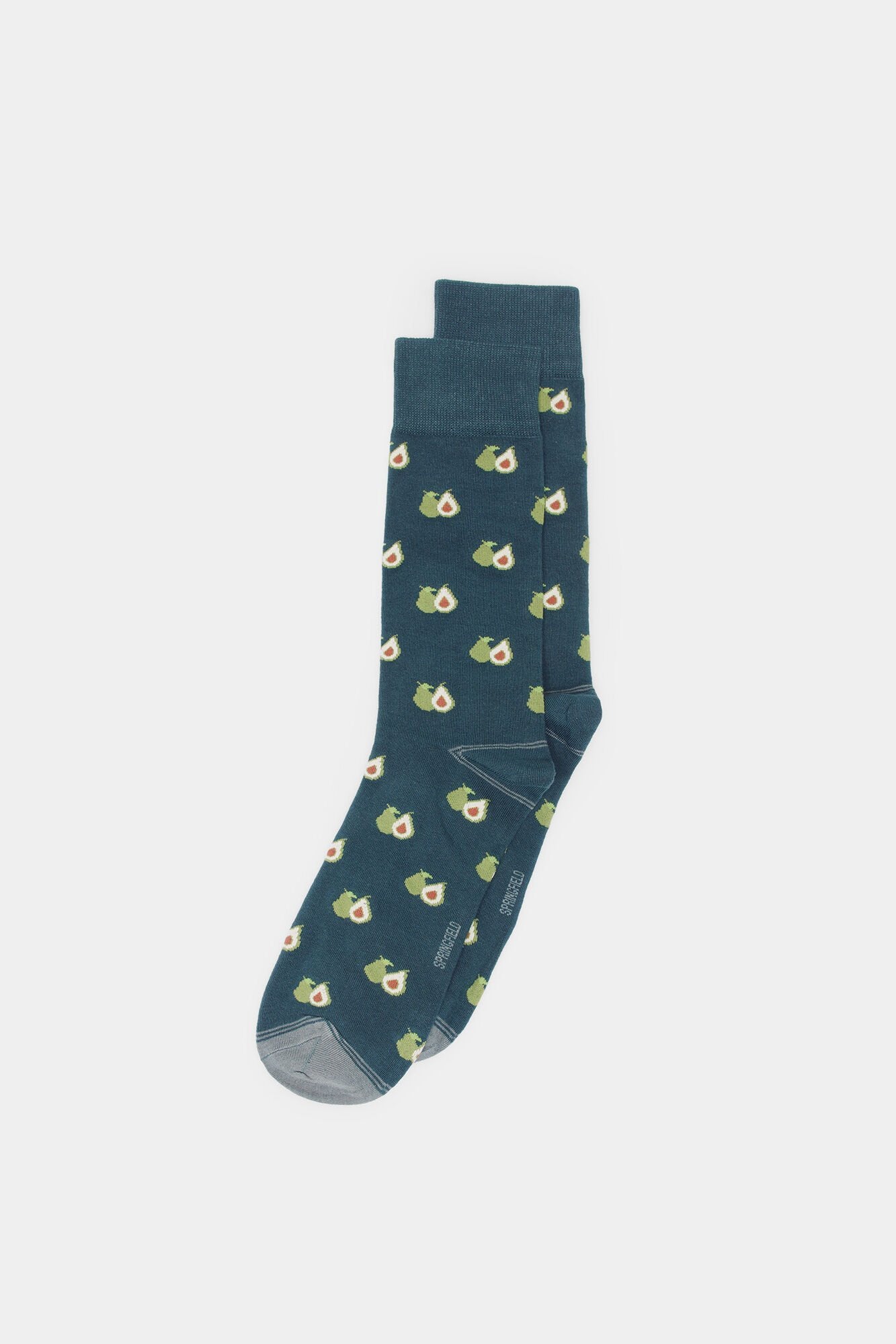 Springfield_Avocado Jacquard Sock_0659162_20_01