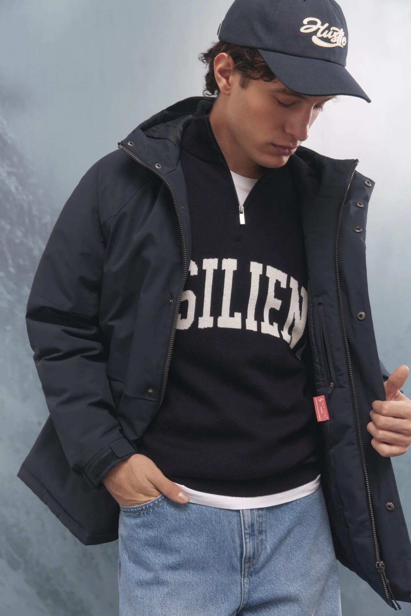 Springfield_Dark Blue_Thermal Padded Parka_0952081_11_03