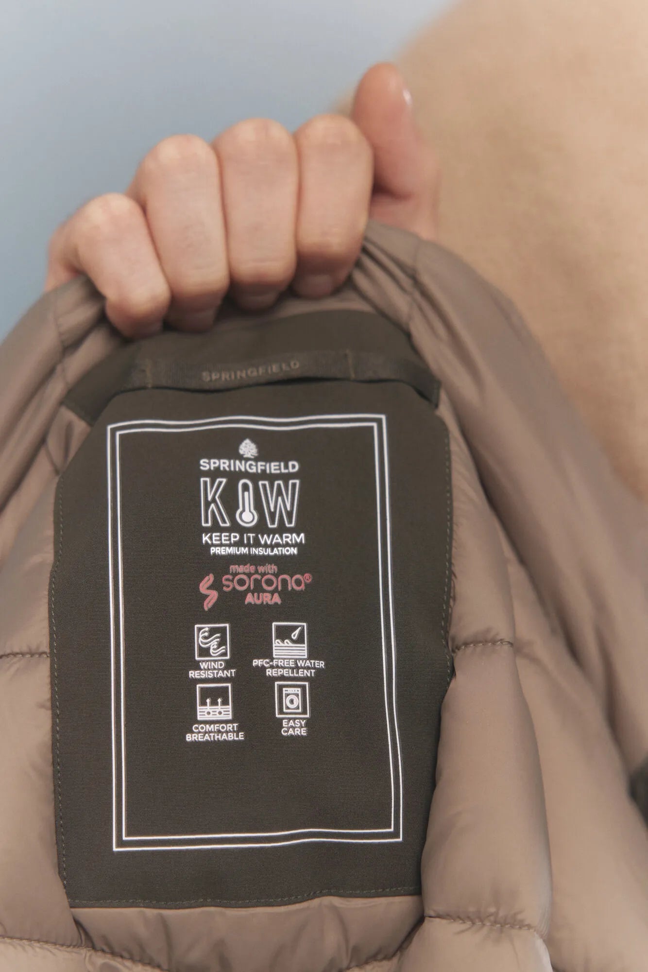 Springfield_Dark Khaki_Thermal Padded Parka_0952081_90_07