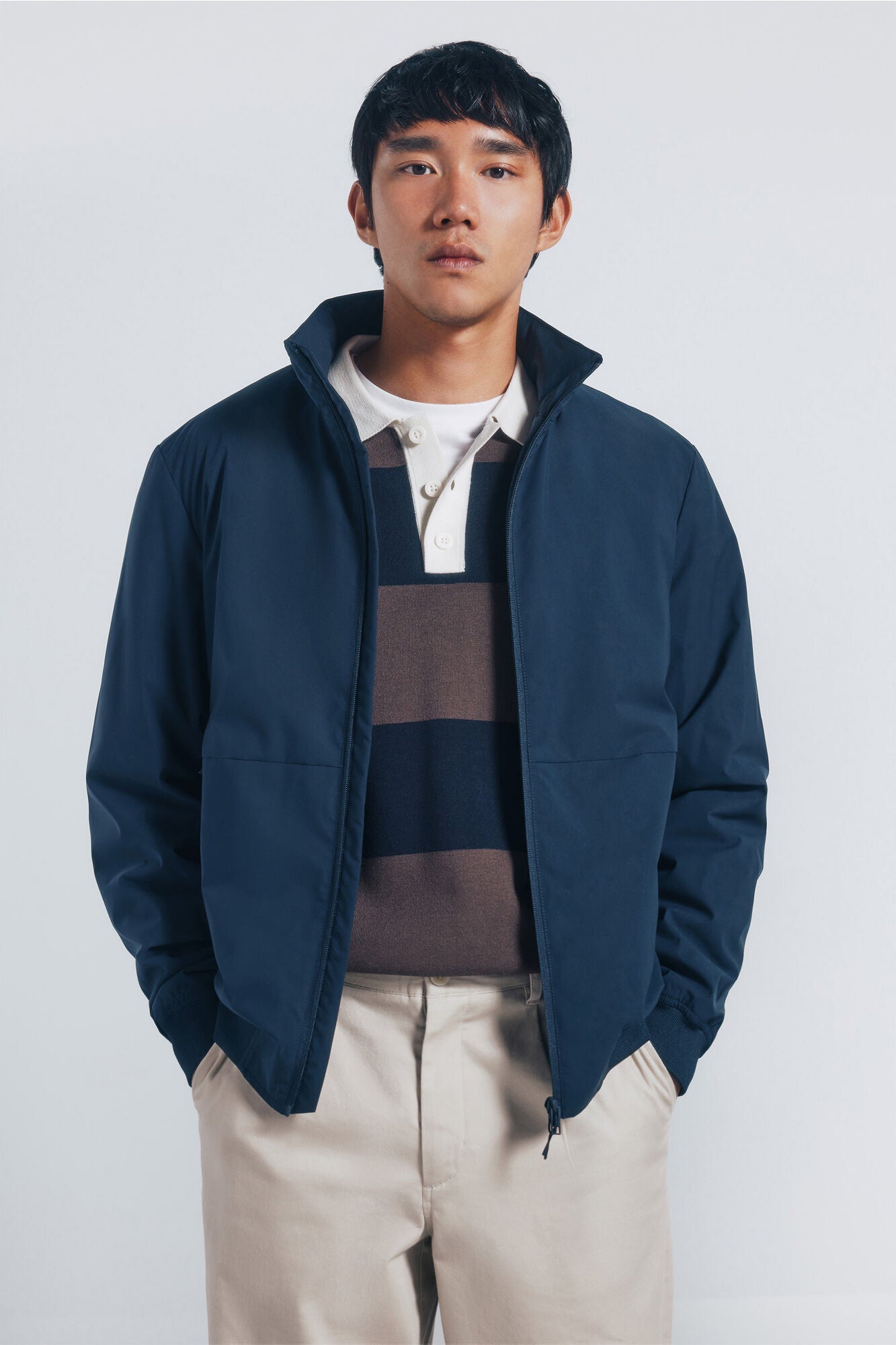 Springfield_Dark Blue_Puffer Technical Jacket_0952088_11_01