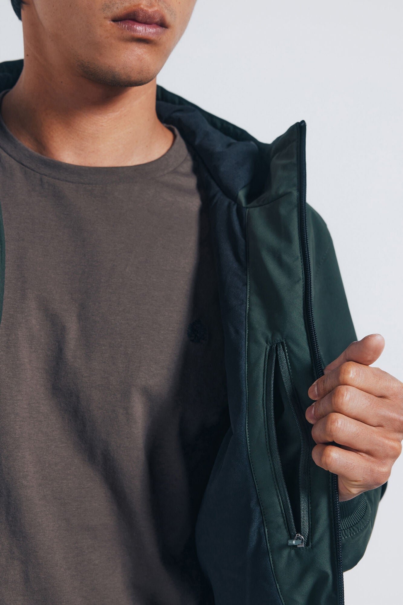 Springfield_Dark Khaki_Puffer Technical Jacket_0952089_90_03