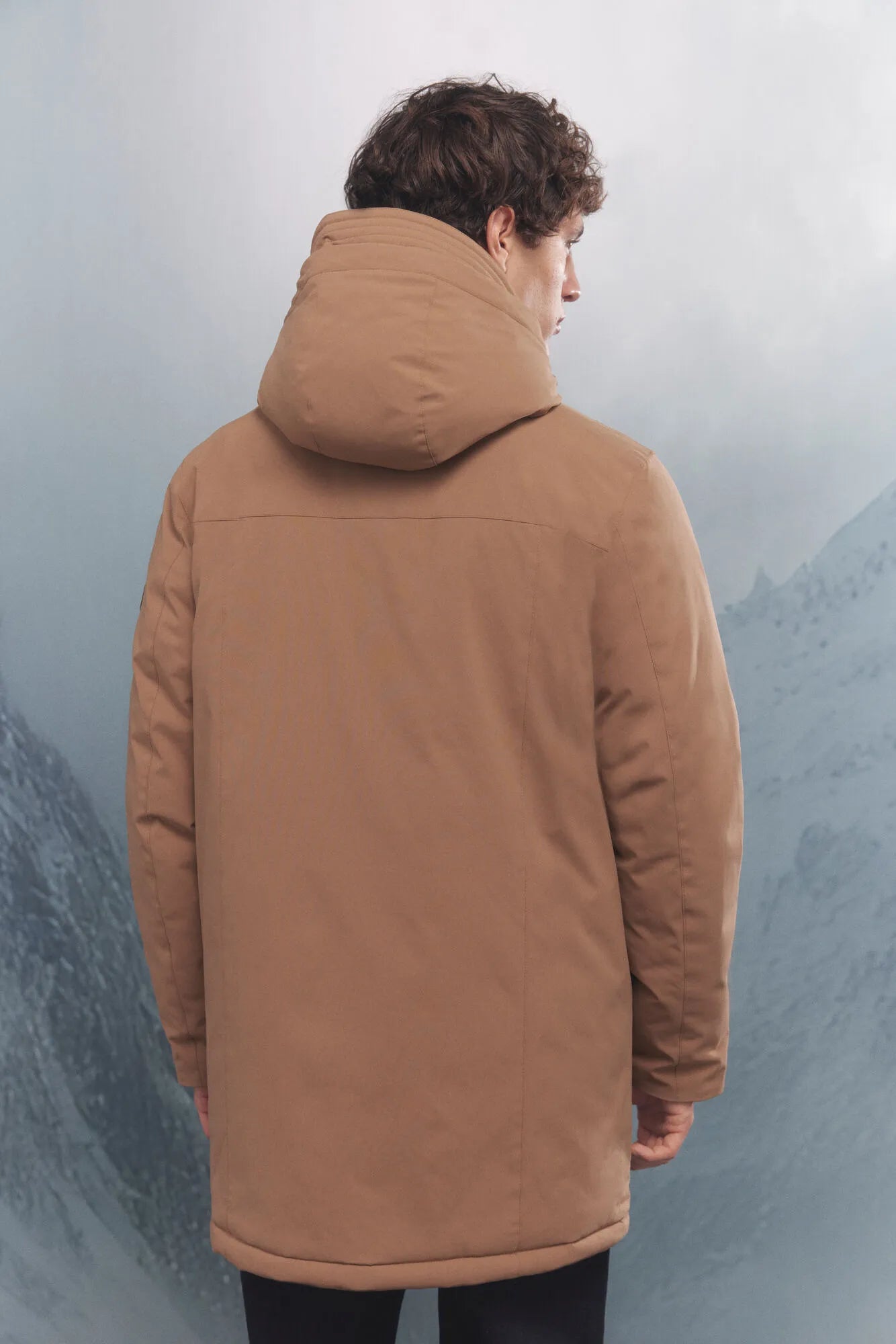 Springfield_Beige/Camel_Thermal Puffer Jacket_0952091_54_04