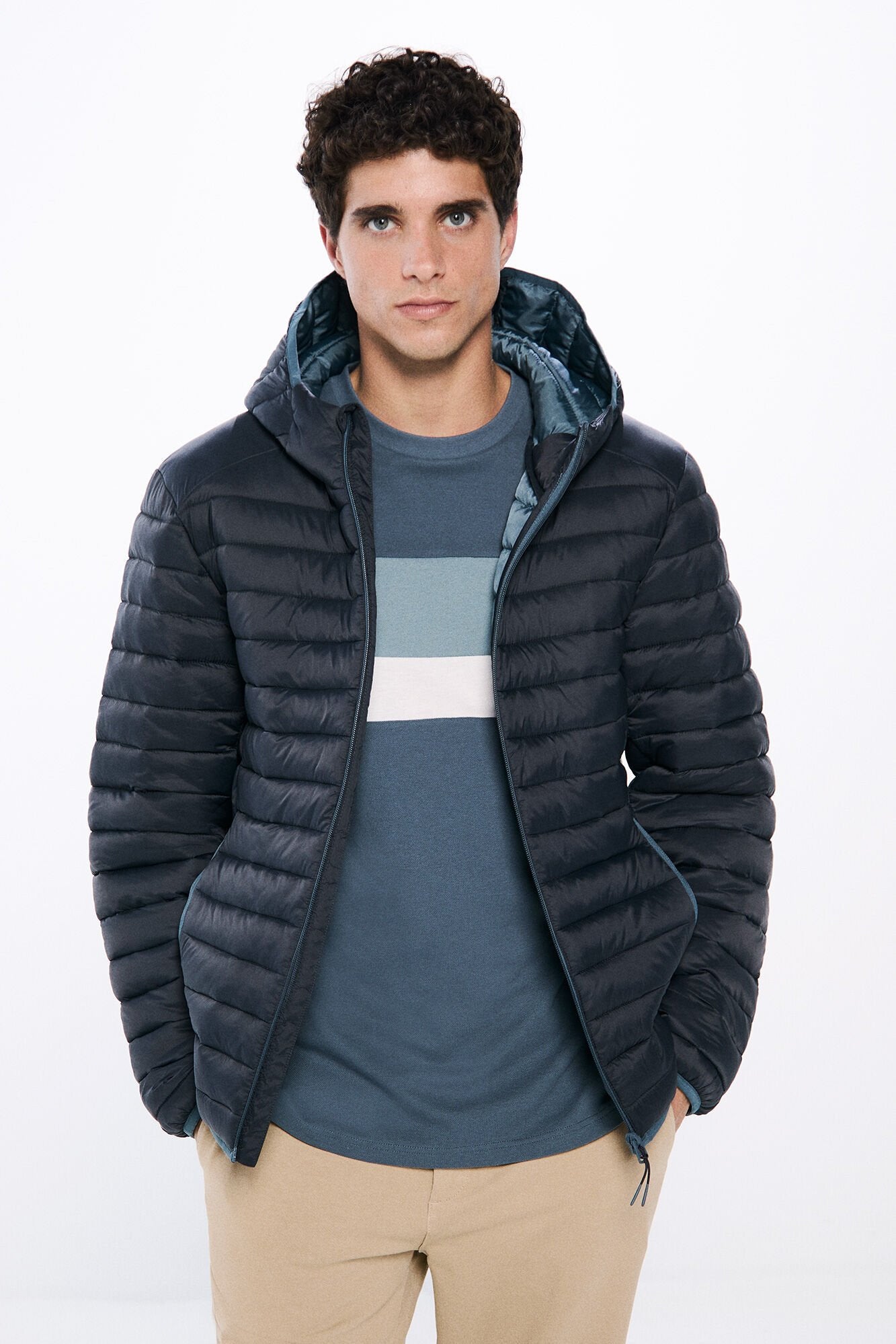 Springfield_Quilted Hooded Jacket_0959087_84_01